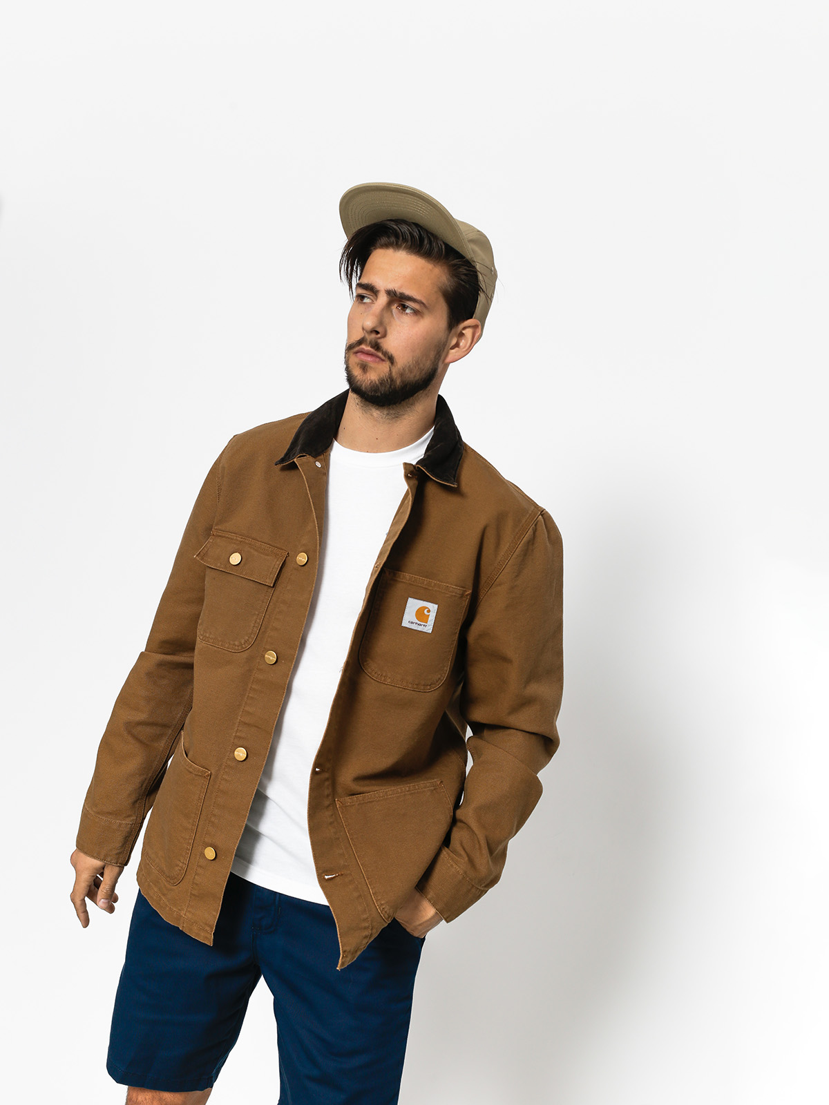 Carhartt Jacket Michigan Chore Coat (hamilton brown/tobacco)