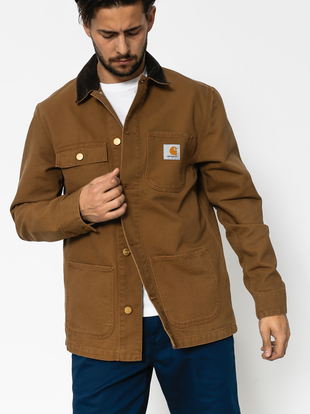 Carhartt Jacket Michigan Chore Coat (hamilton brown/tobacco)