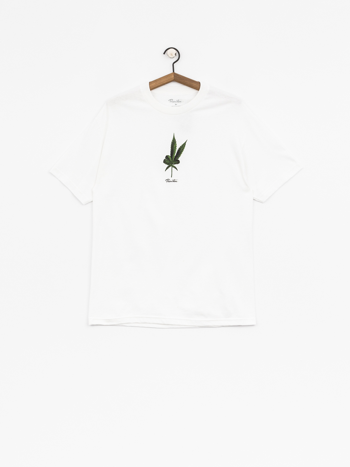 Primitive T-shirt Green Peace (white)