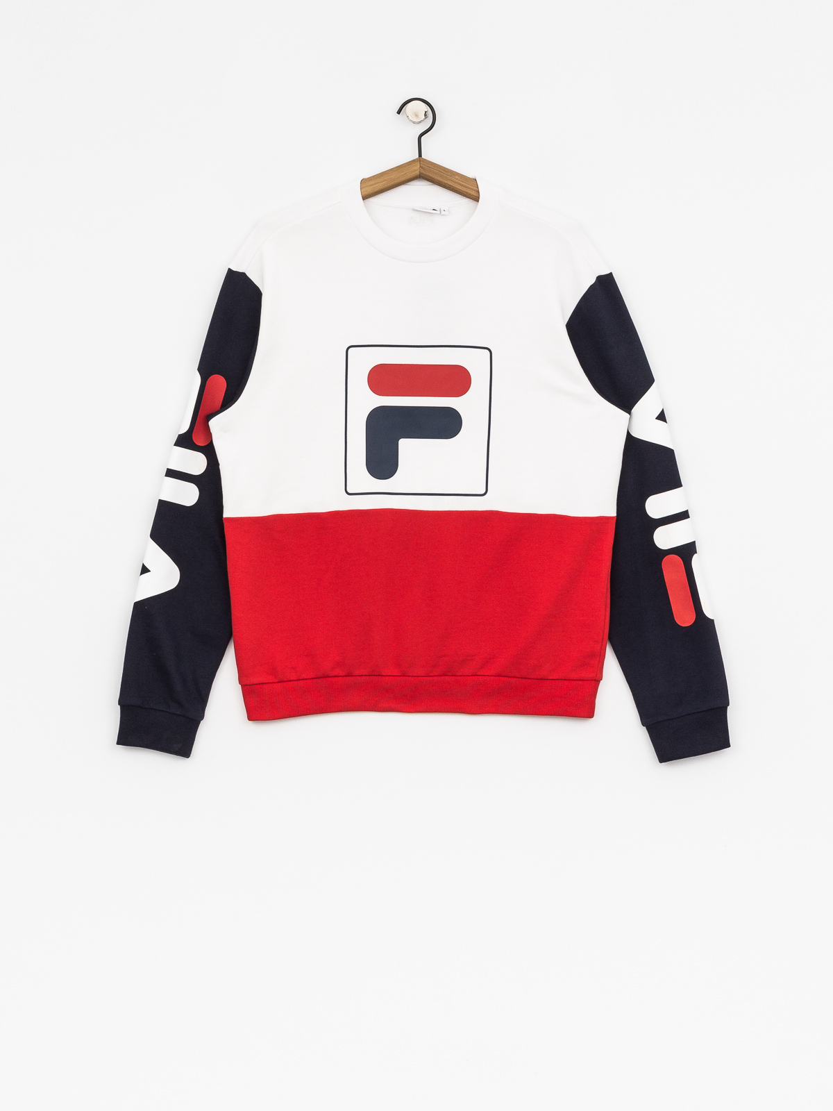 red fila sweatshirt