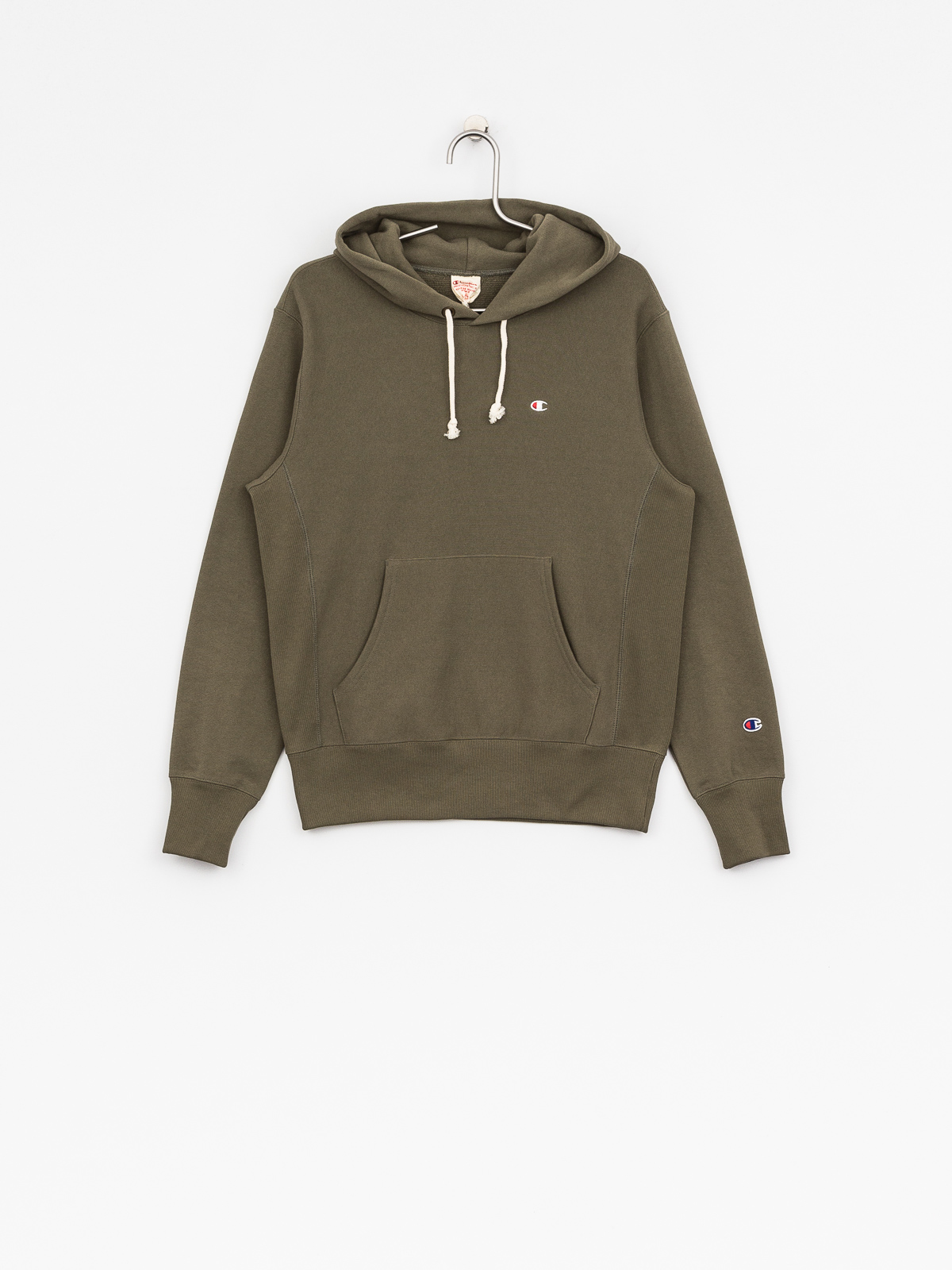 champion hoodie olive