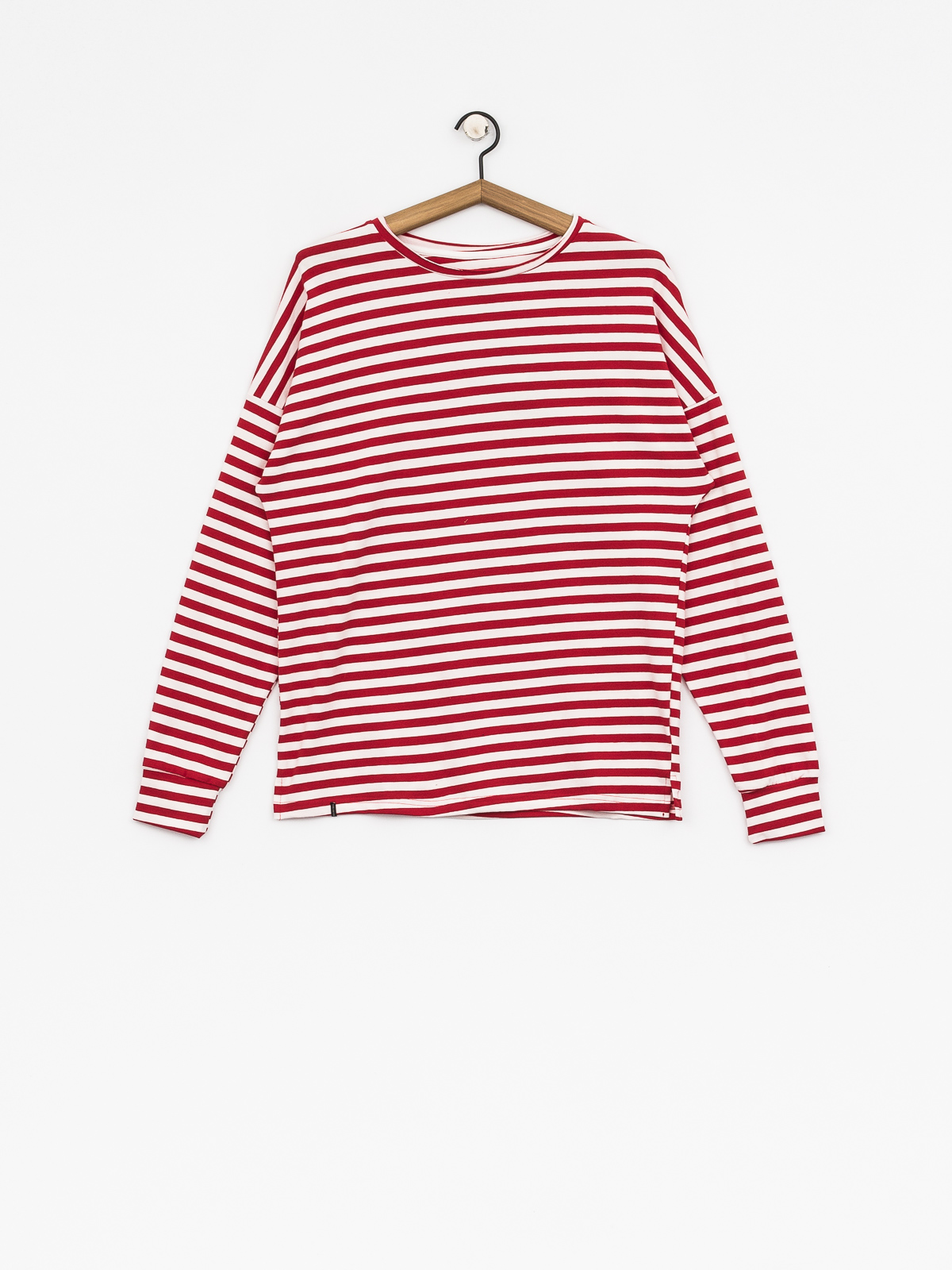 The Hive Longsleeve Stripes Wmn (red/white)