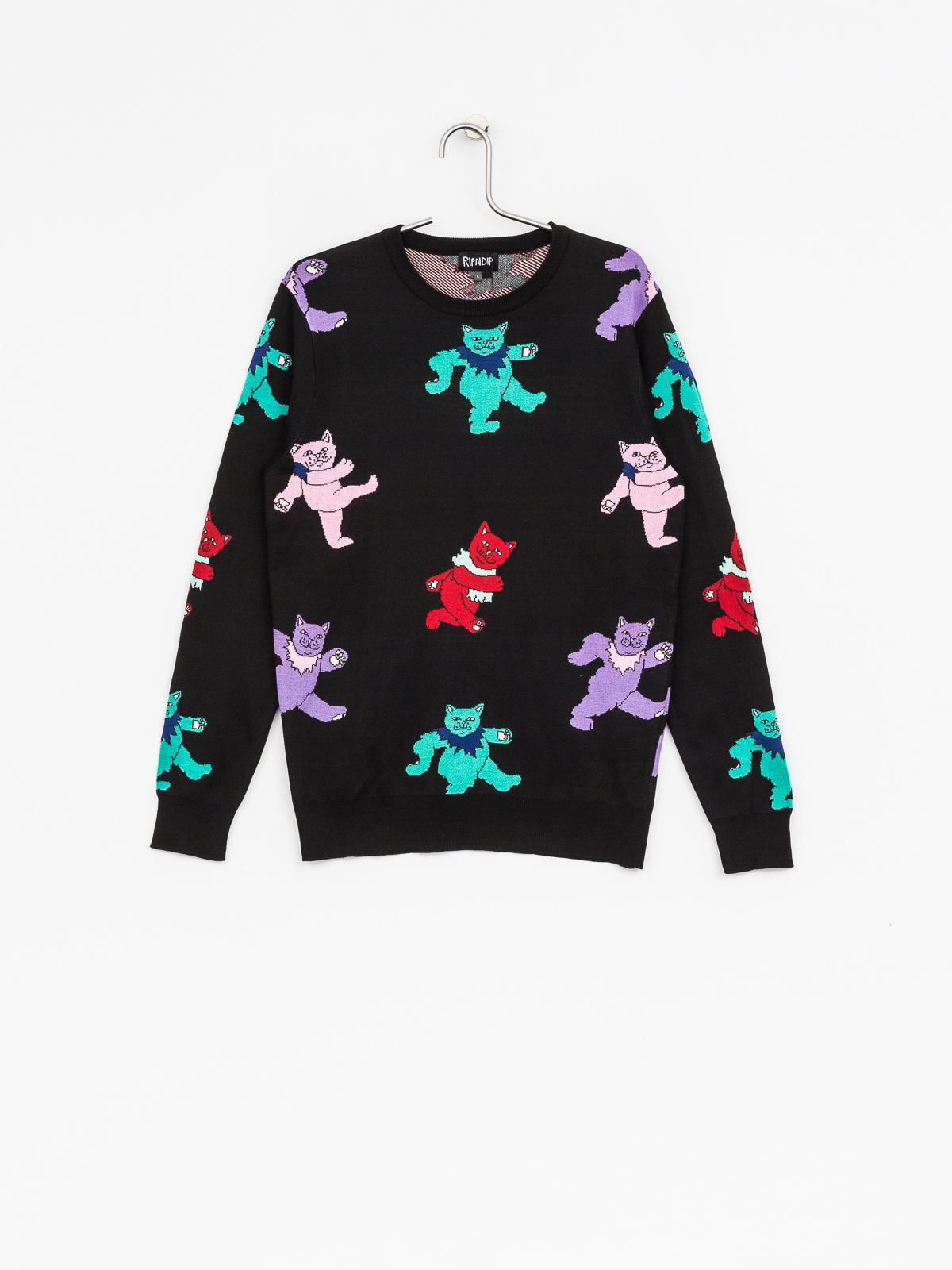 RipNDip Sweater Dancing Nerm Knit (black) RipNDip Sweater Dancing Nerm Knit (black)