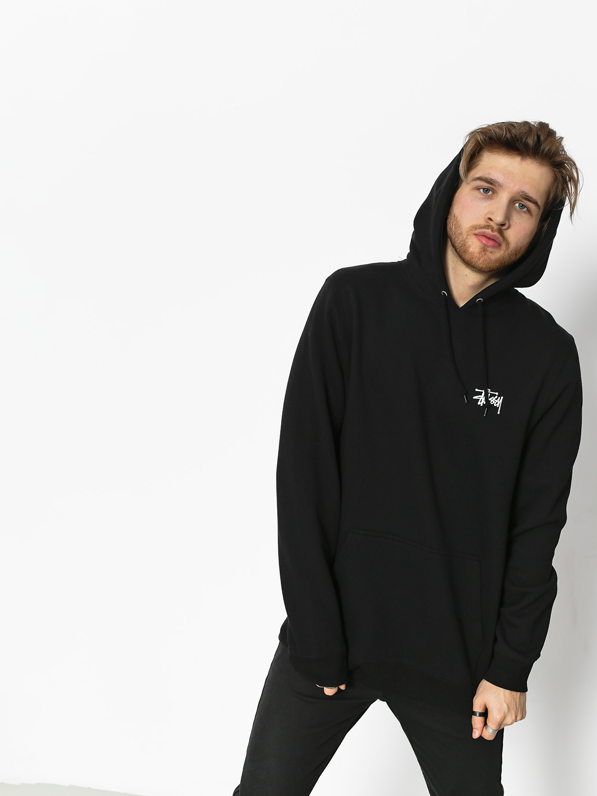 Stussy Hoodie Basic HD (black)