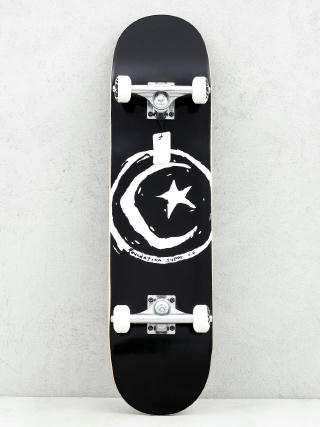 Foundation Skateboard Star And Moon (black/white)