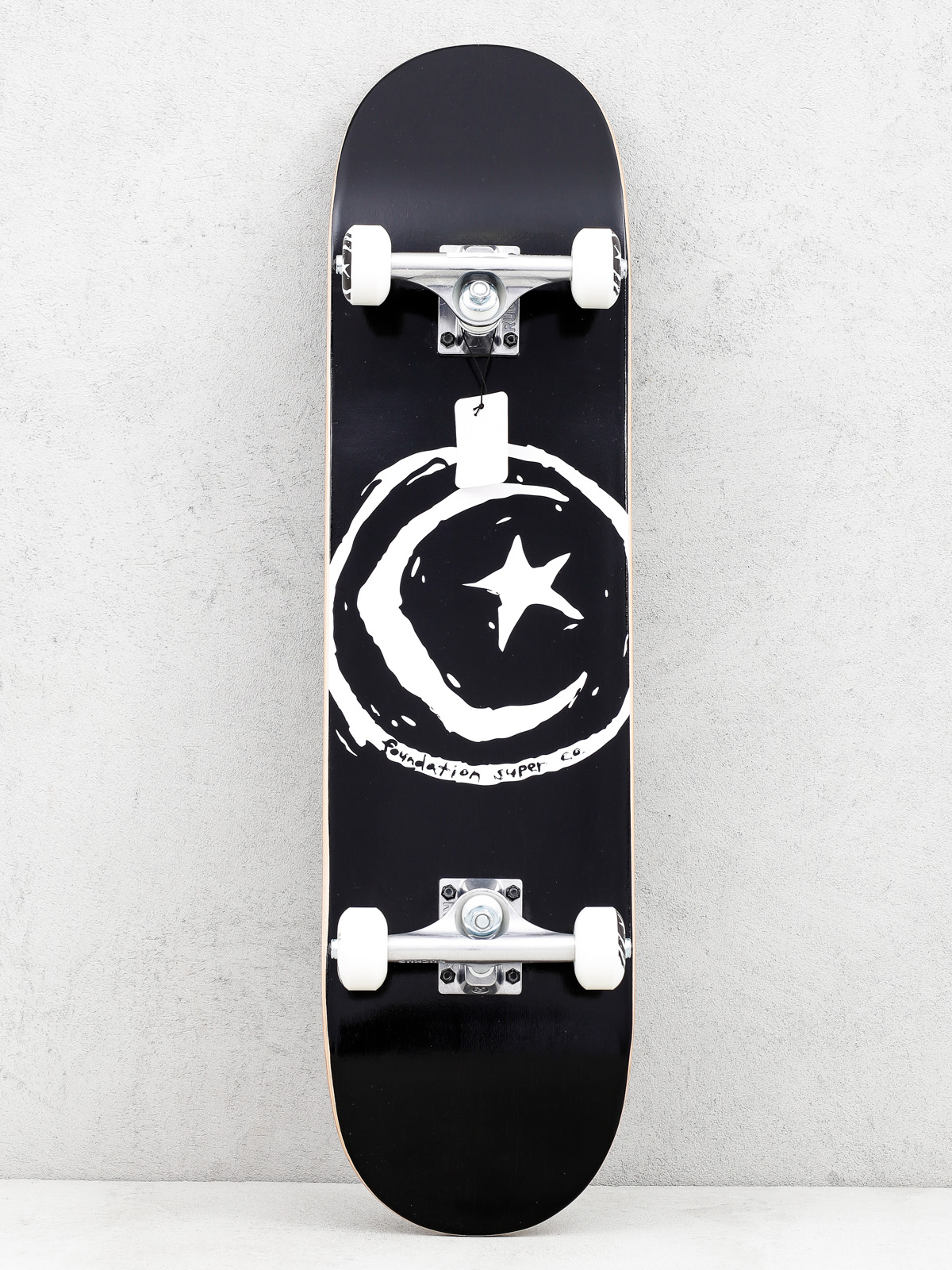 Foundation Skateboard Star And Moon (black/white)