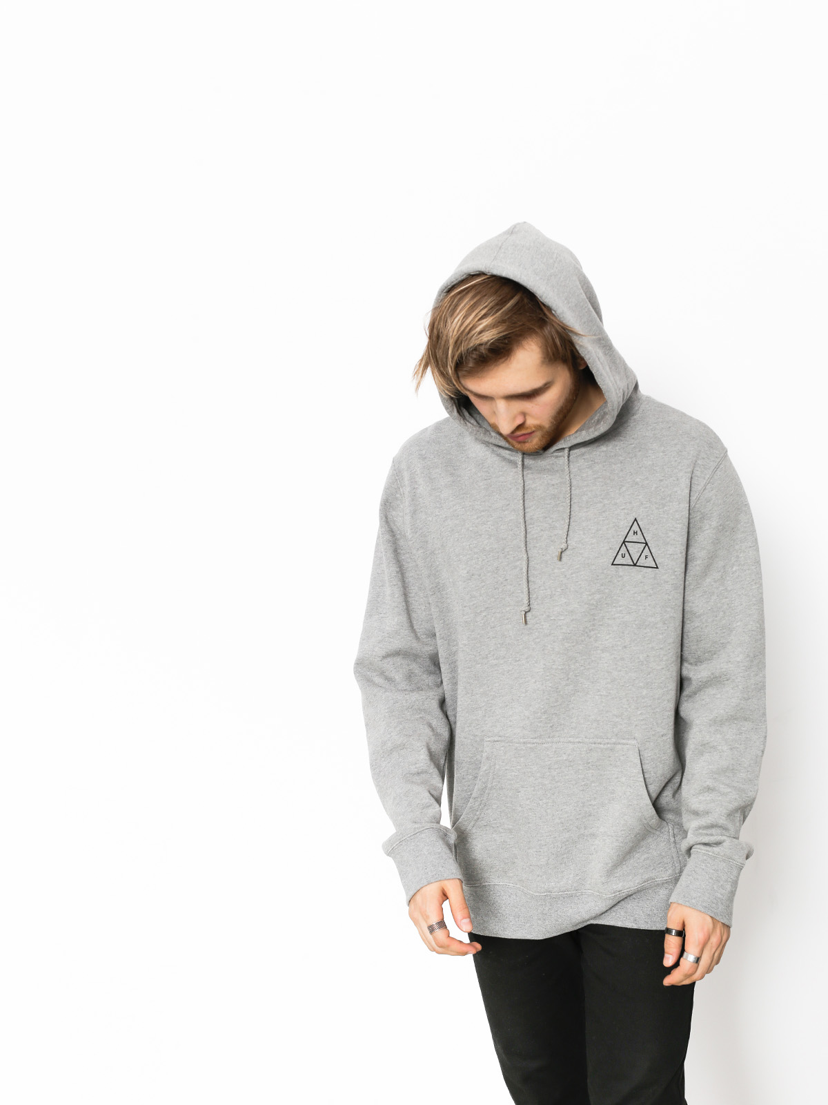 huf hoodie triangle