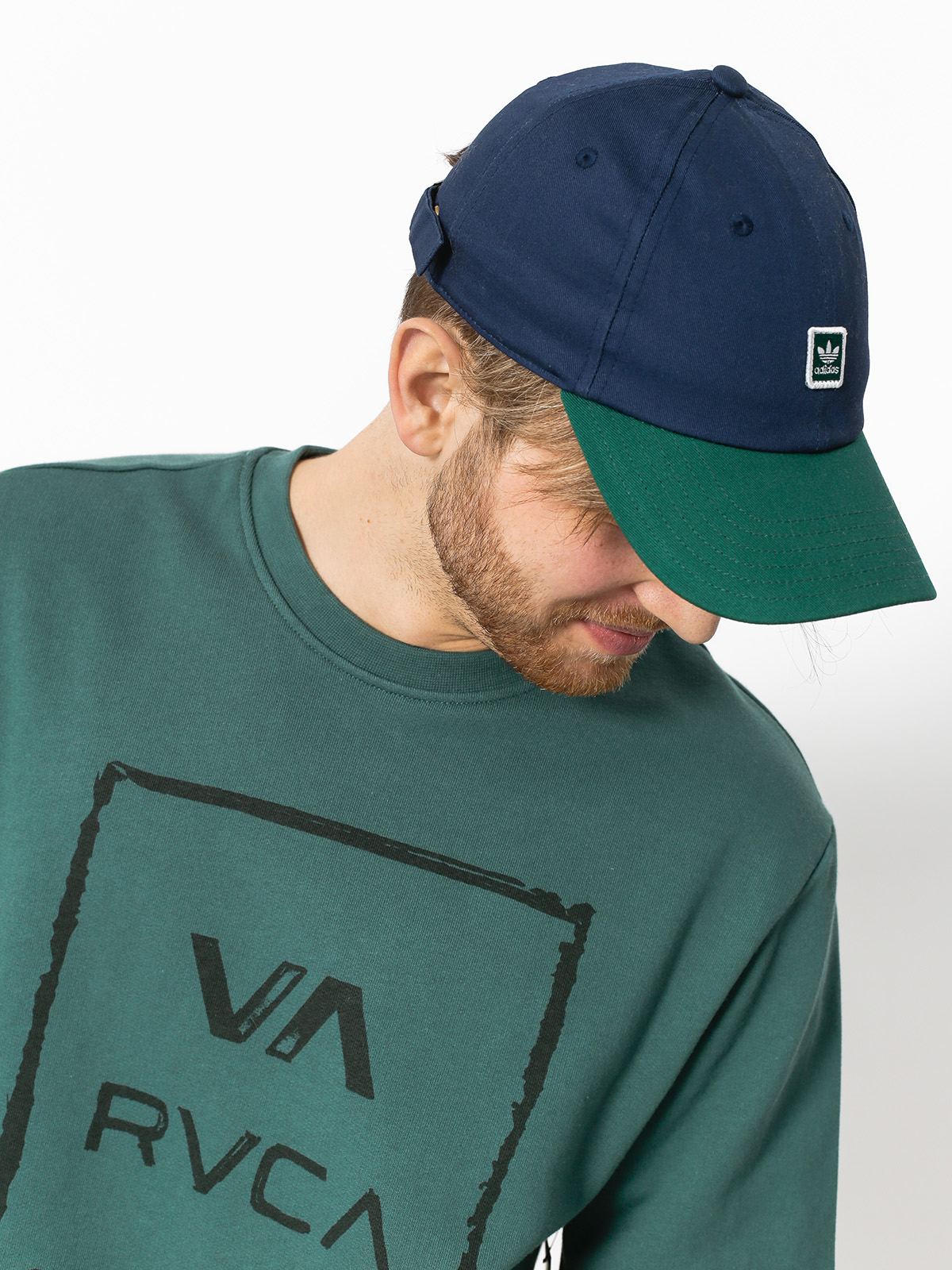 RVCA Sweatshirt Va All The Way Crew (mallard green)