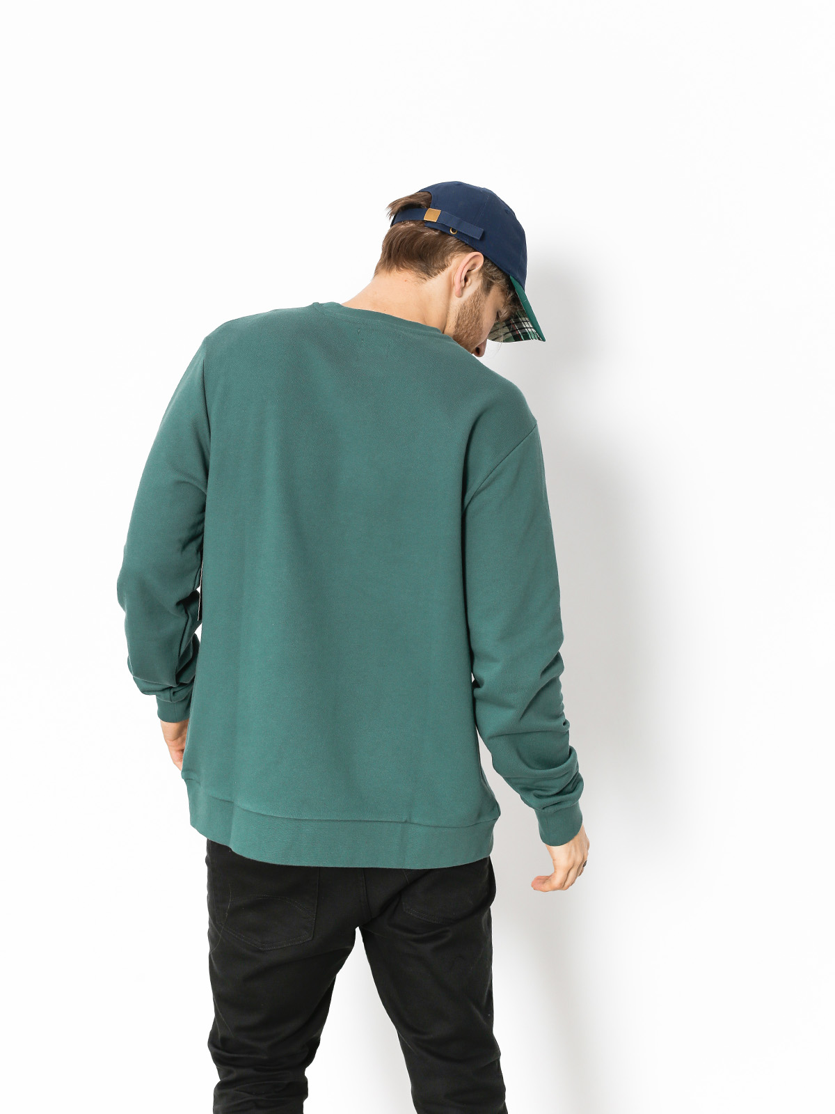 RVCA Sweatshirt Va All The Way Crew (mallard green)