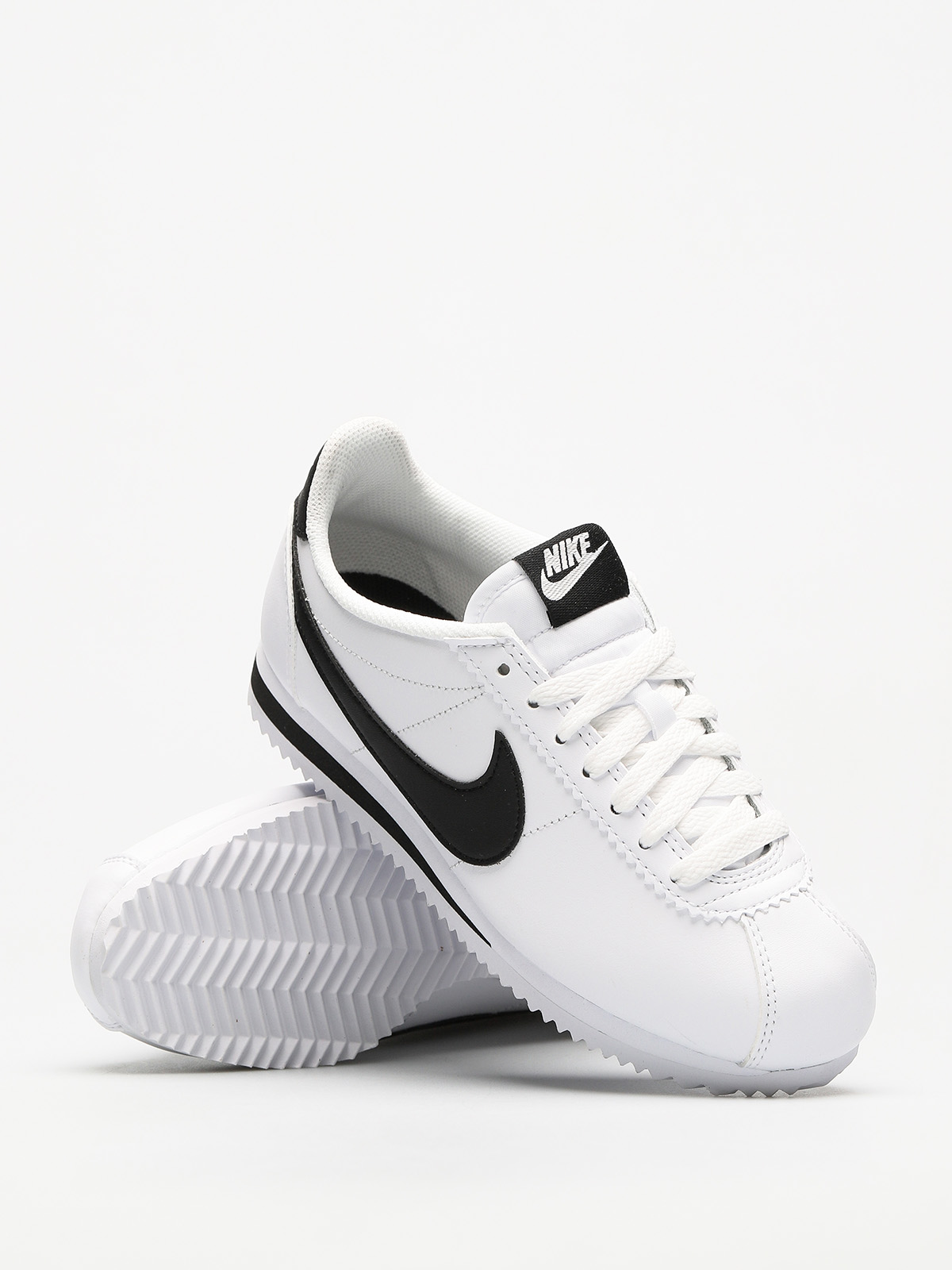 Nike Classic Cortez Leather Shoes Wmn white (white/black white)