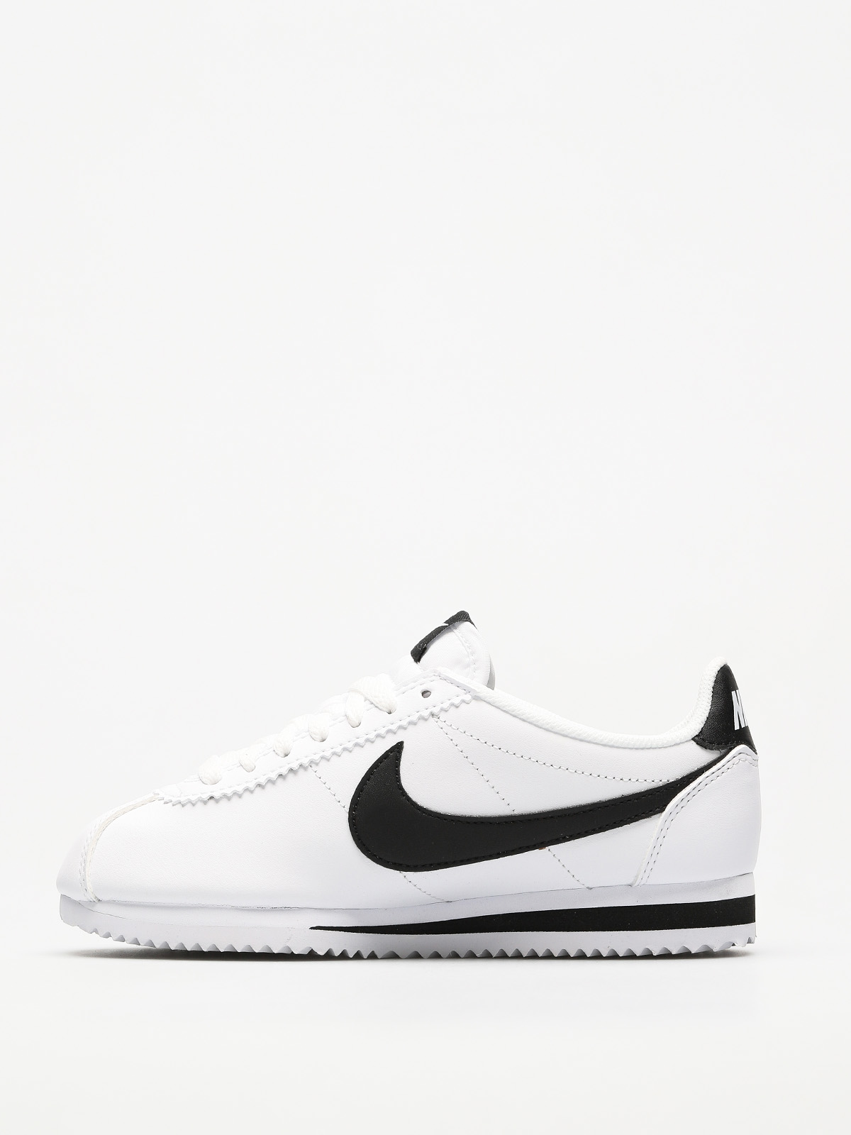 Nike Classic Cortez Leather Shoes Wmn (white/black white)
