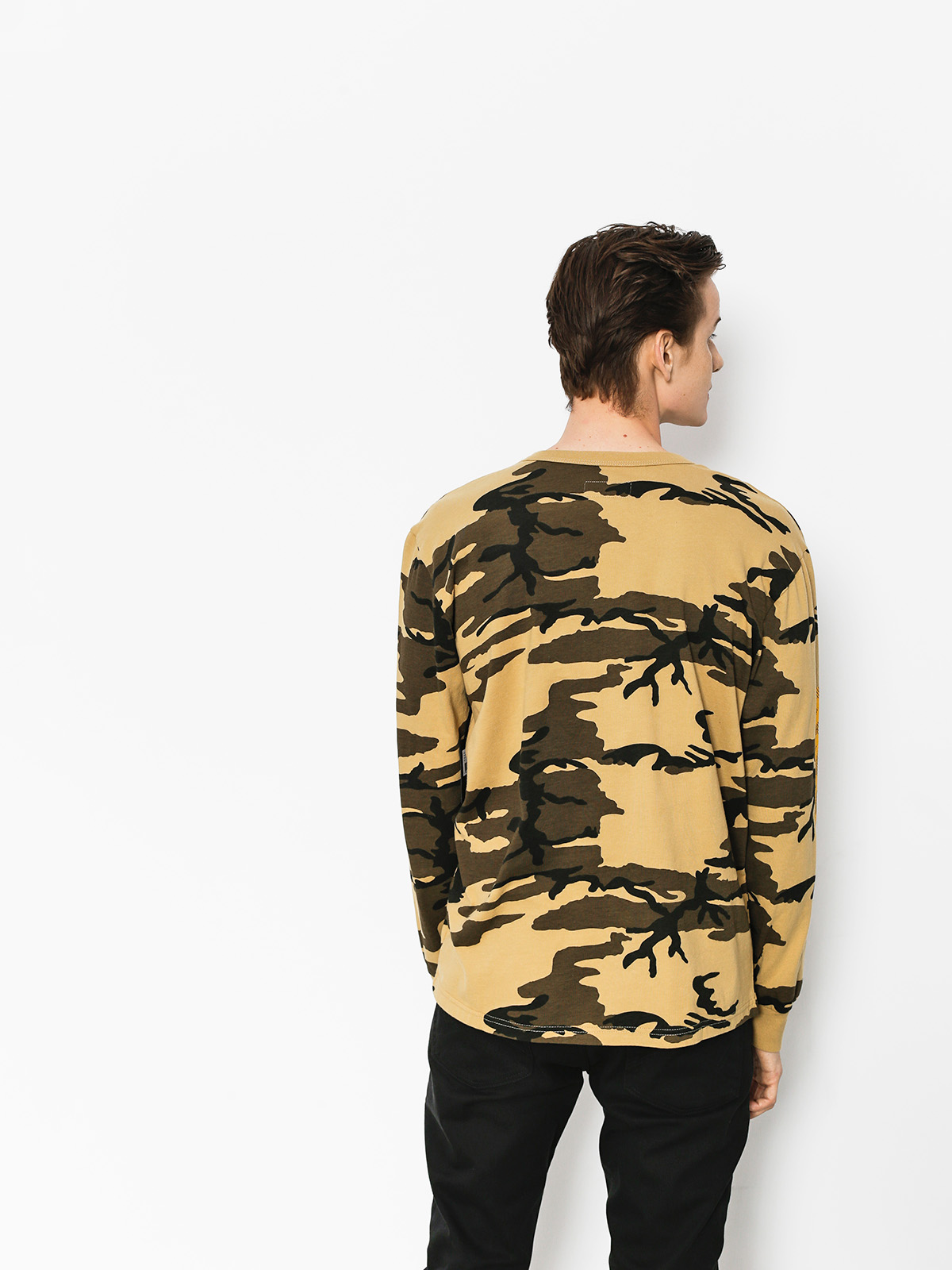 Brixton Longsleeve Fang Knit (camo)