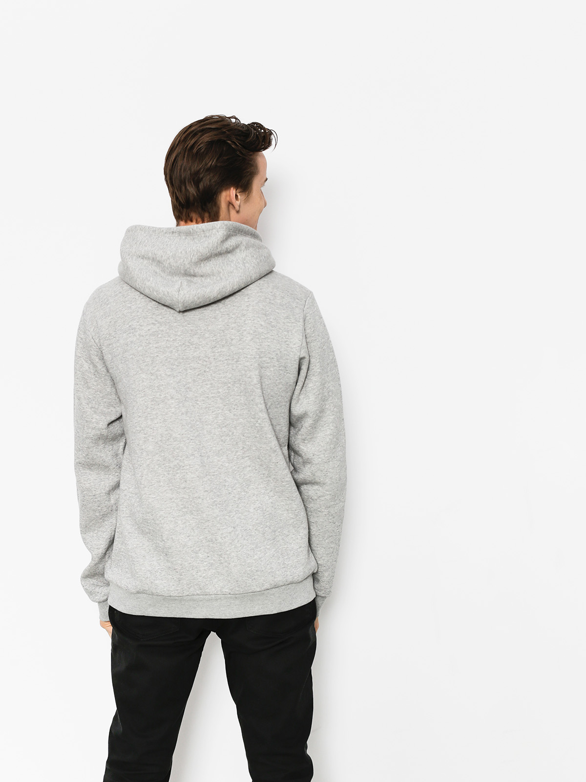 Brixton Hoodie Wheeler III Eu HD (heather grey/black)