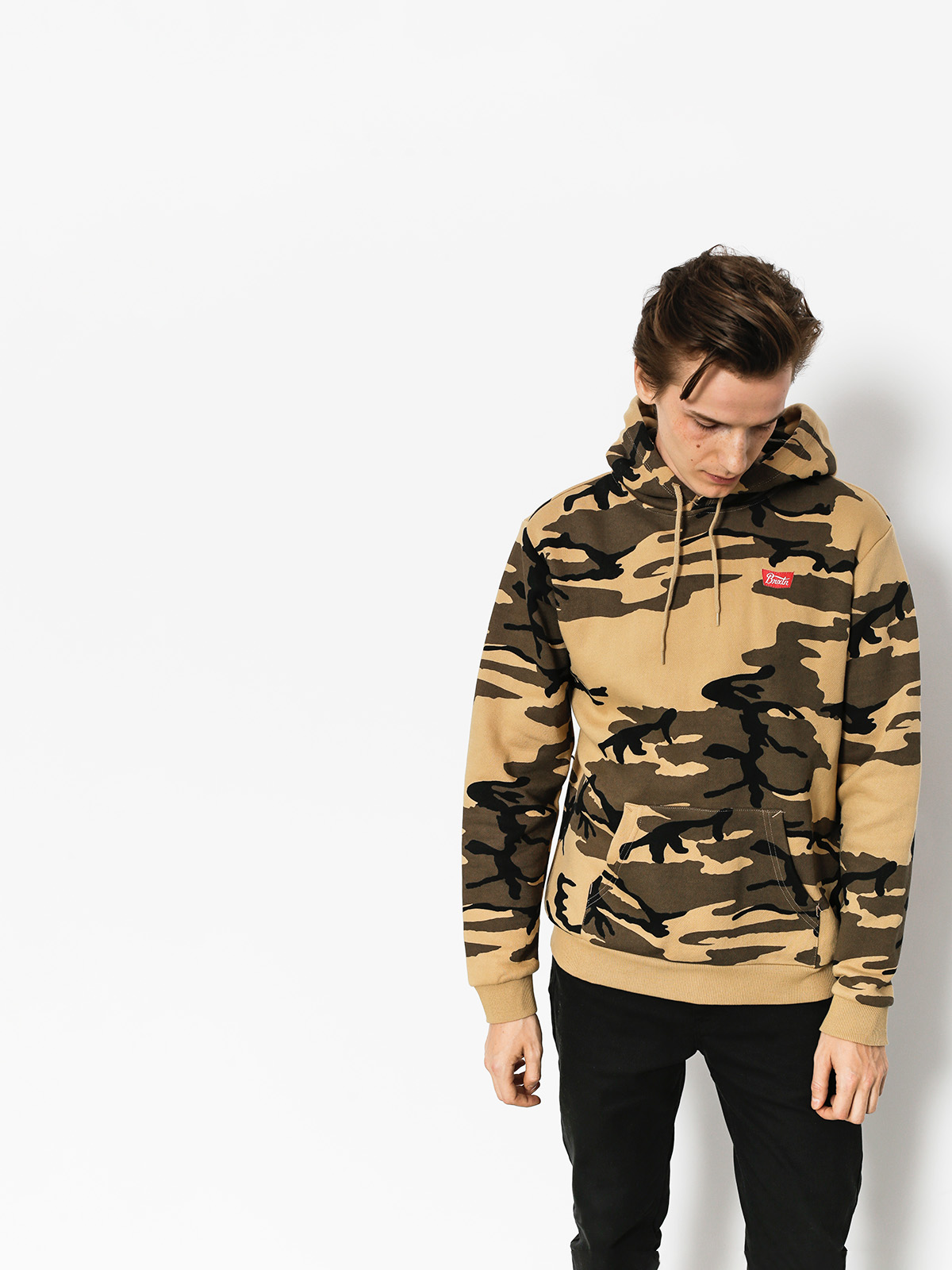 brixton camo hoodie