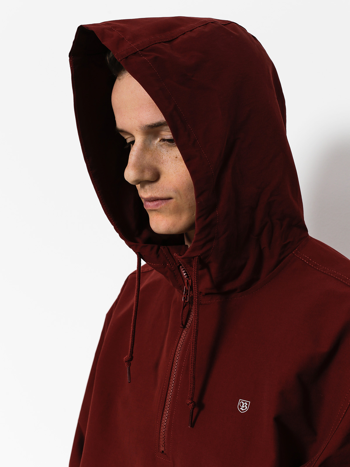 Brixton Jacket Patrol Anorak (burgundy)