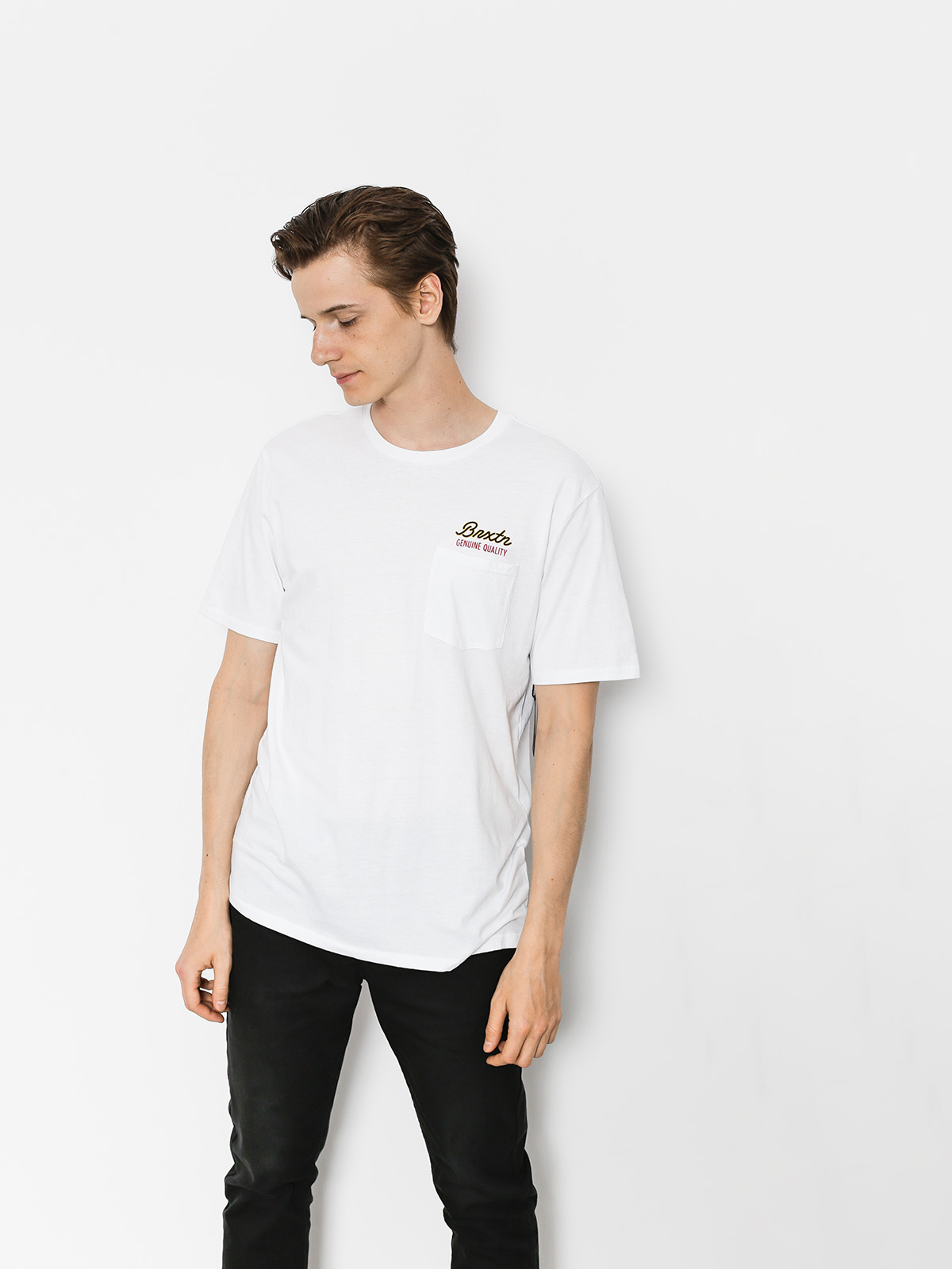 Brixton T-shirt Sprint Pkt (white)