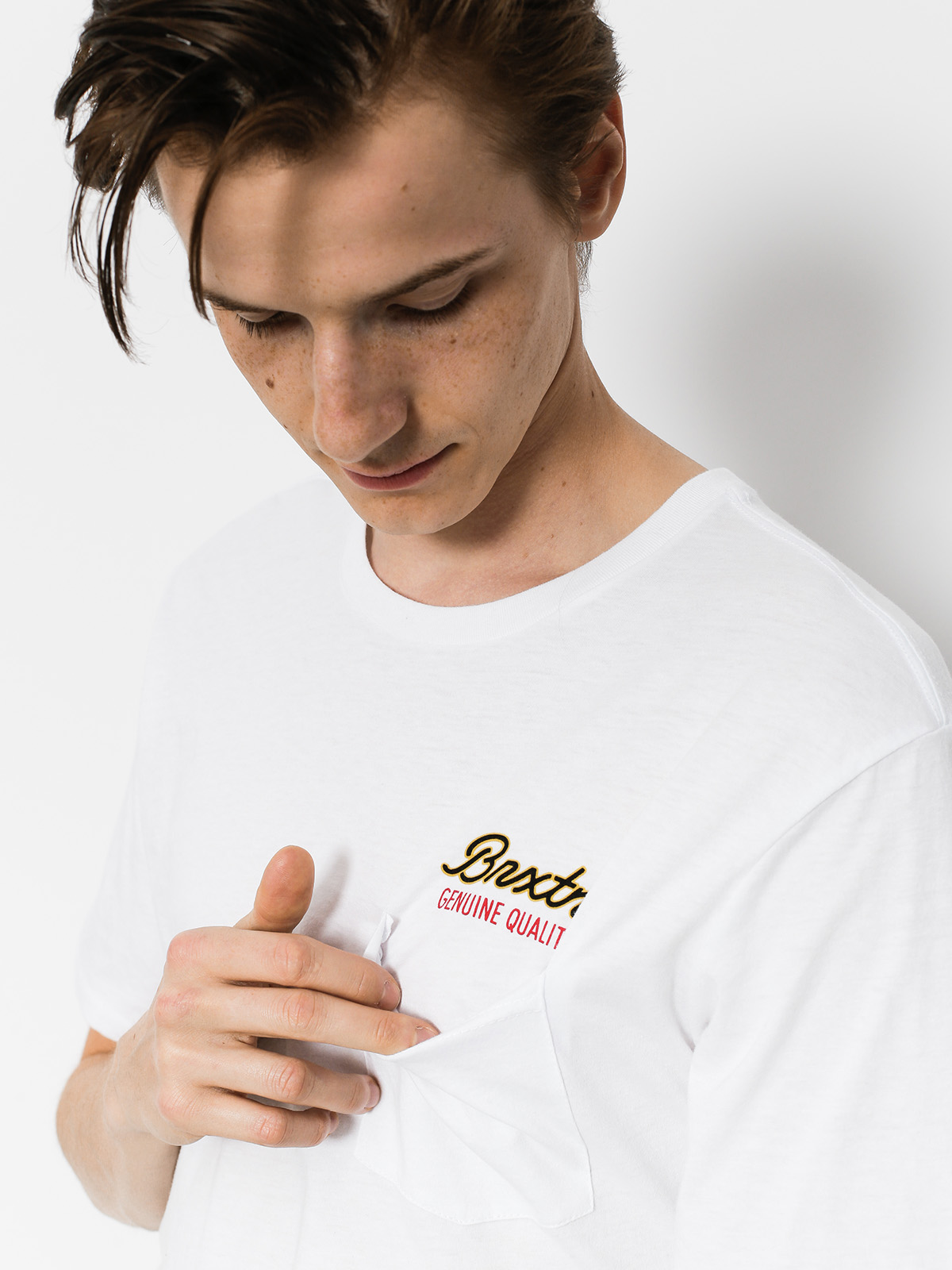 Brixton T-shirt Sprint Pkt (white)