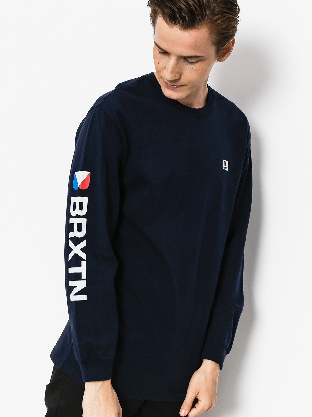Brixton Longsleeve Stowell Stt (navy)