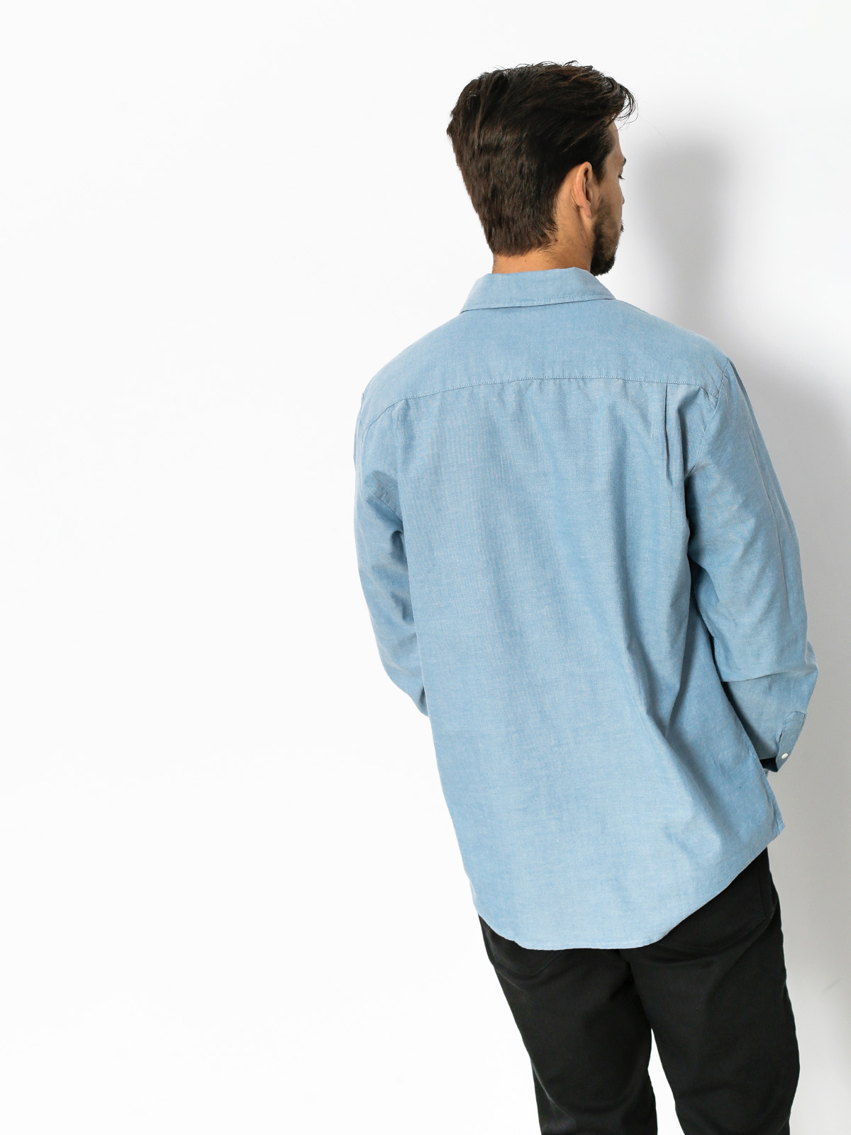 Brixton Shirt Charter Oxford Wvn (light blue chambray)