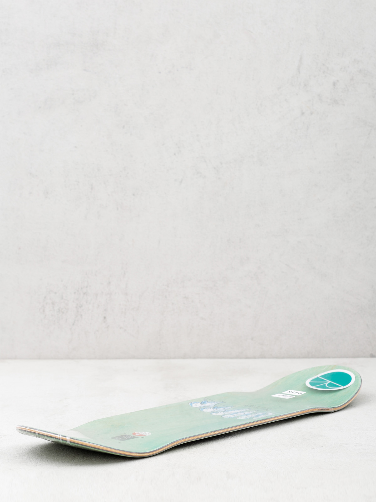 Polar Skate Deck Team Where Do We Go From Here (light green)