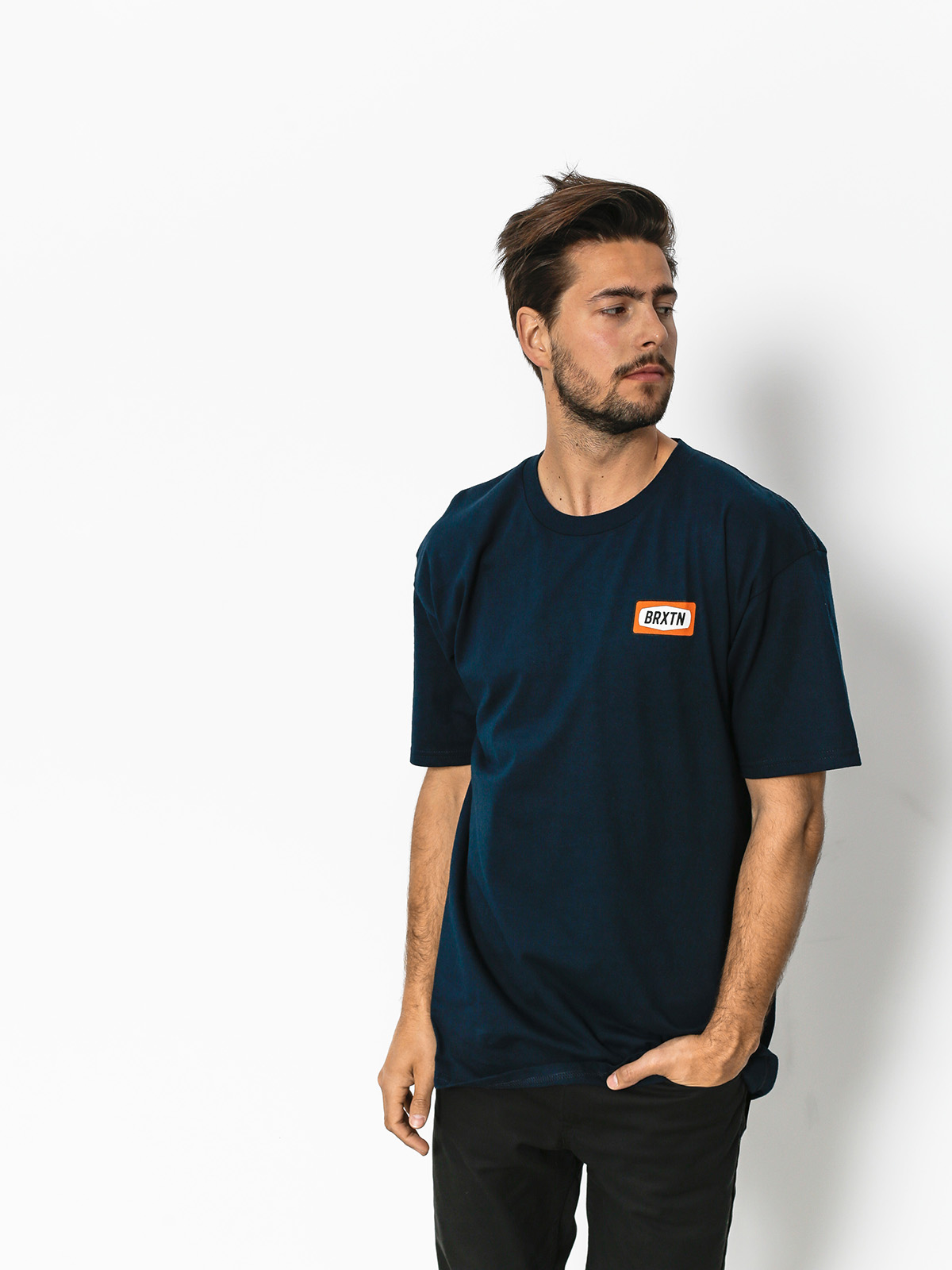 Brixton T-shirt Rockford Stt (navy)