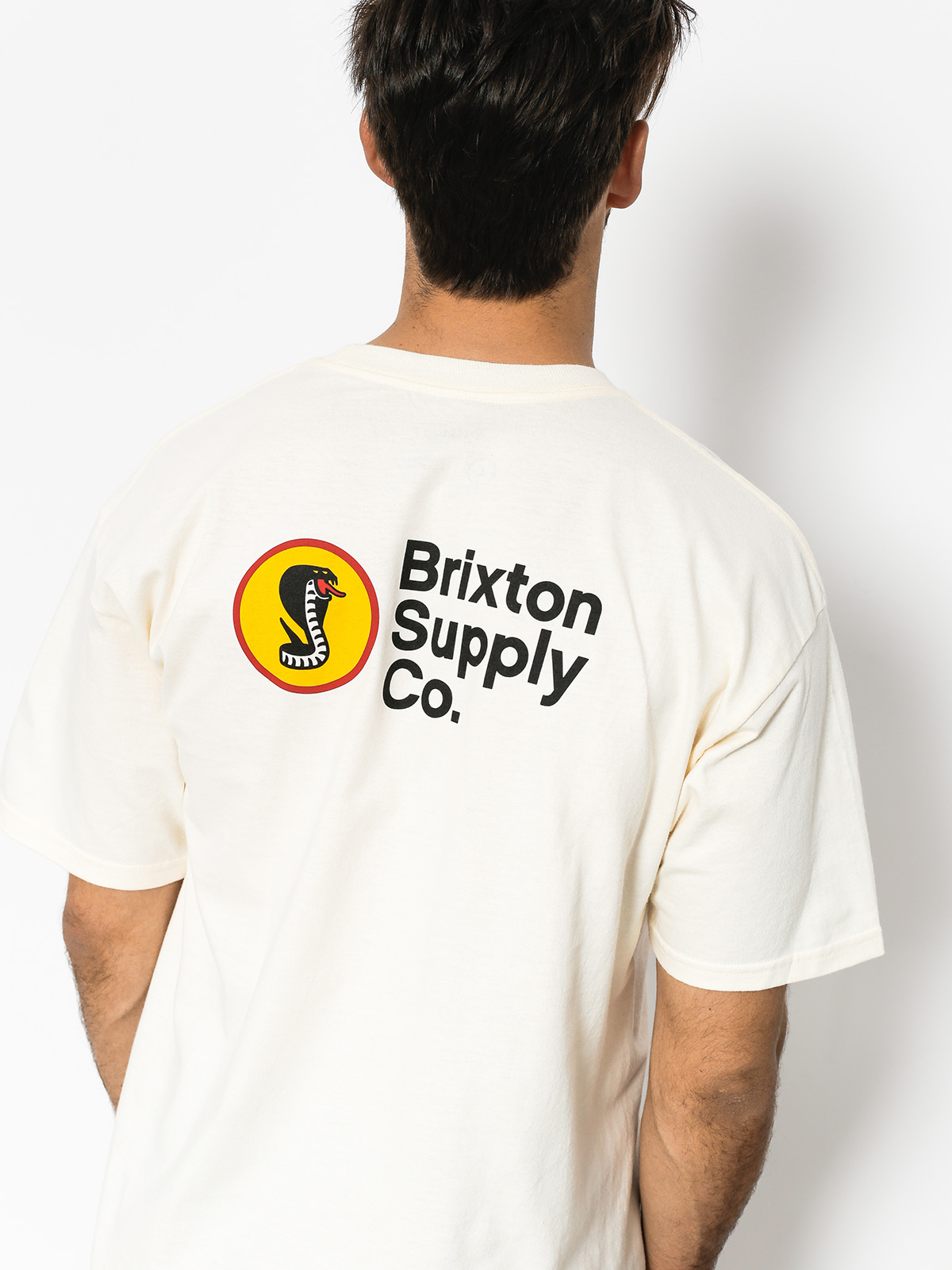 Brixton T-shirt Fang Stt (off white)