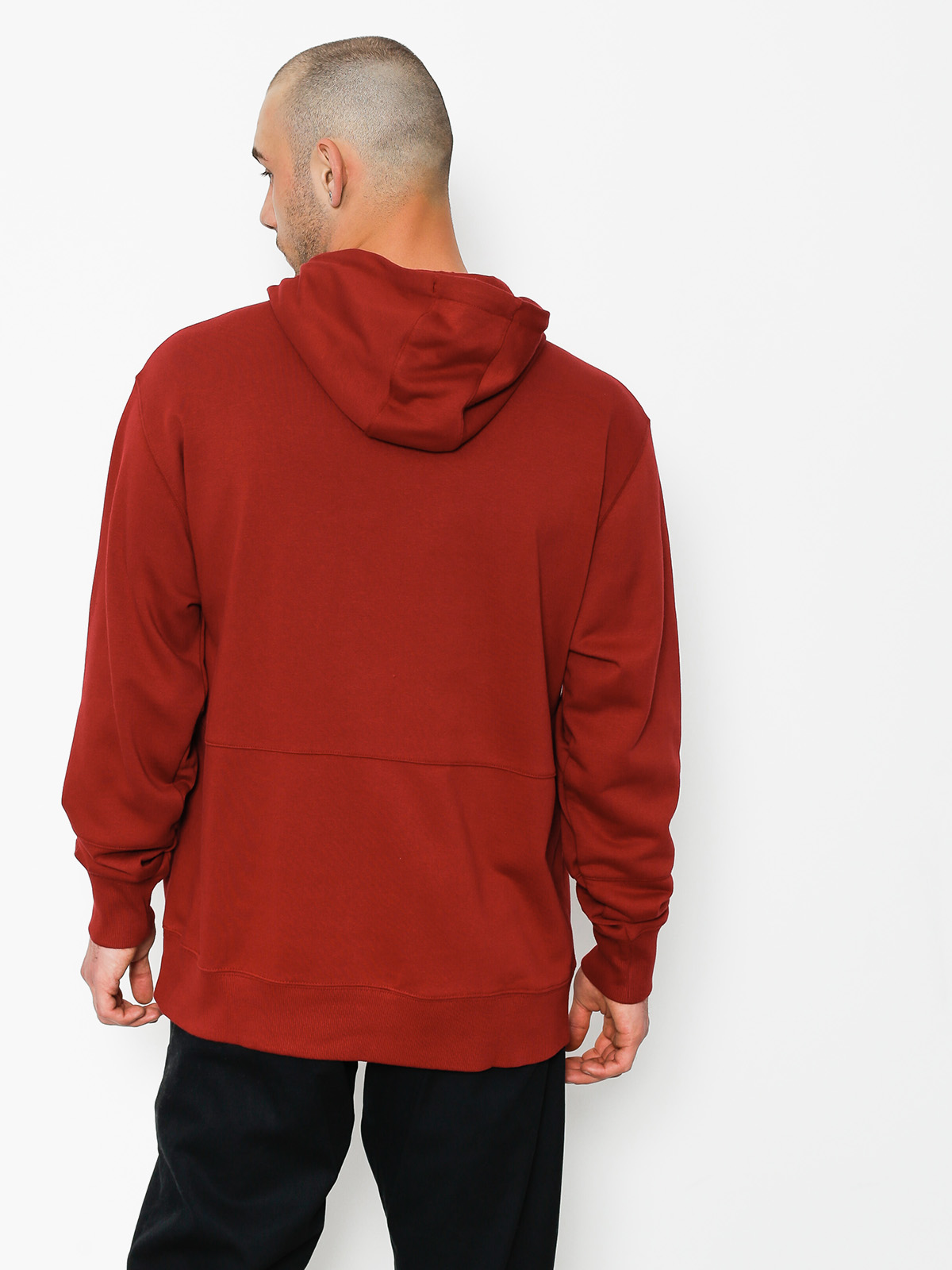 New Balance Hoody Numeric Logo Stacked HD (red)