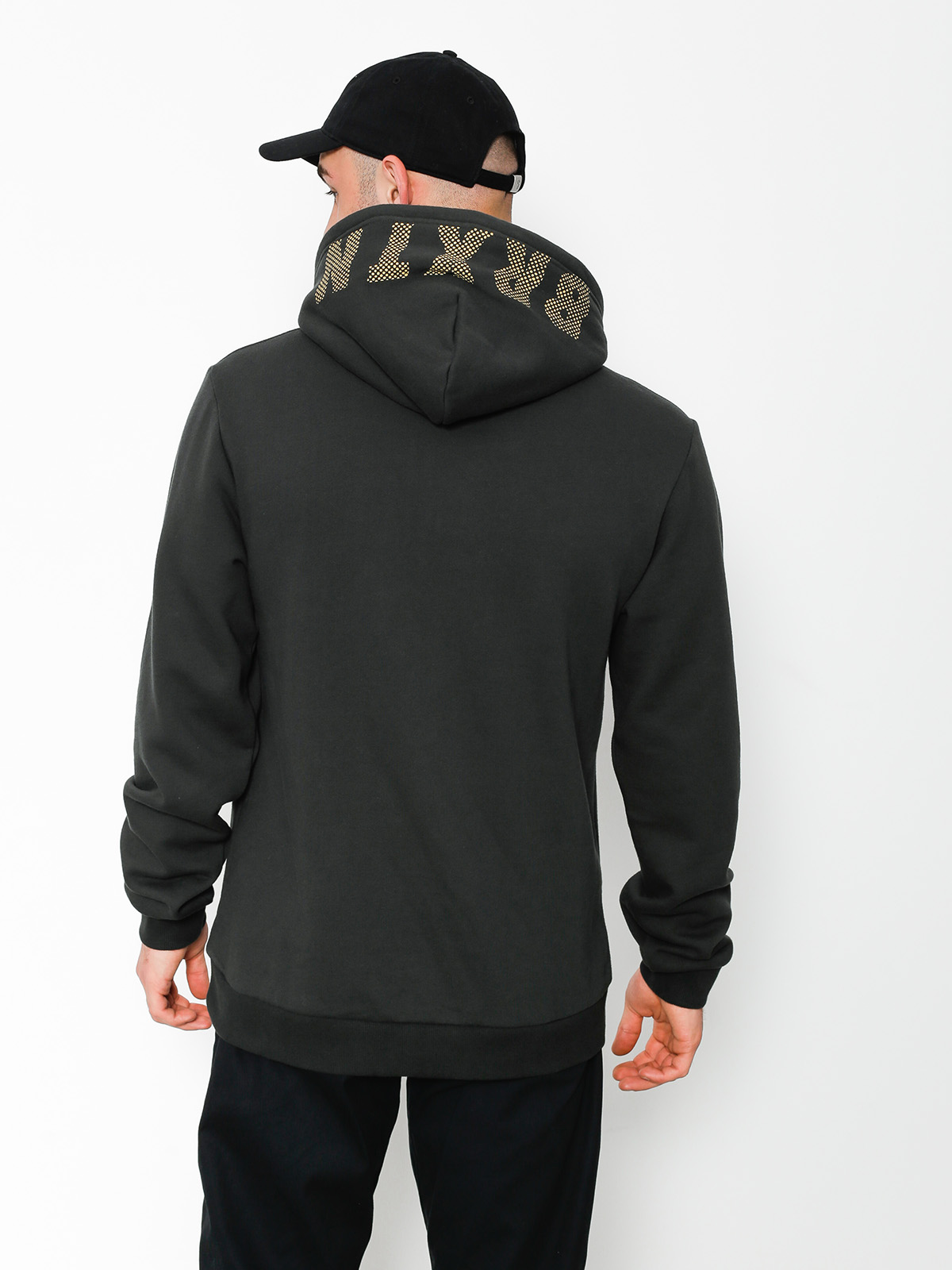 Brixton Hoodie Fang Intl HD (washed black)
