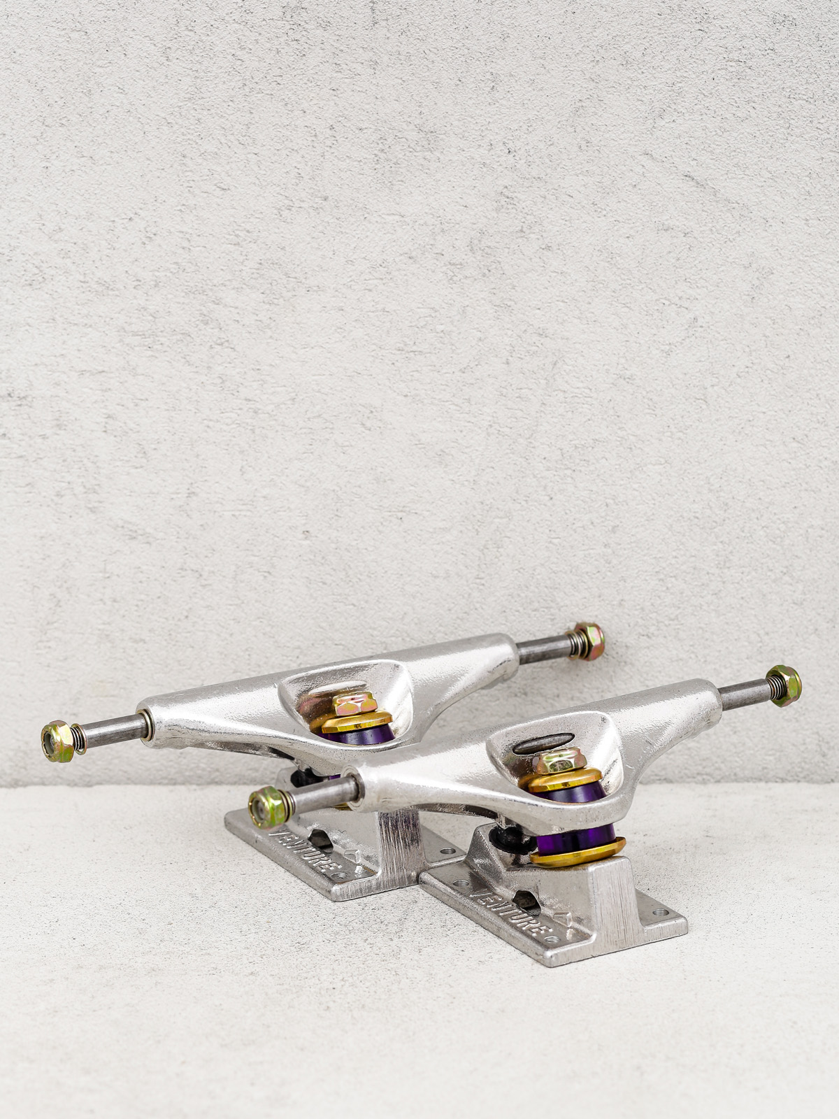 Venture Achsen Polished (silver/red)