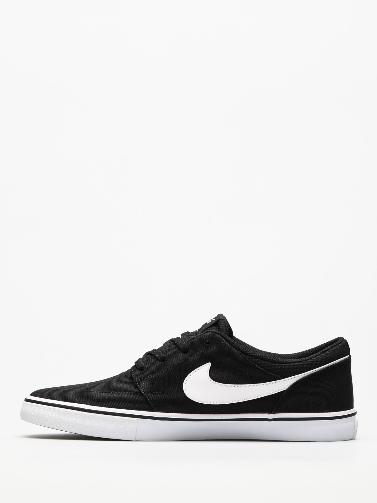 Nike SB Shoes Sb Solarsoft Portmore II Canvas (black/white)