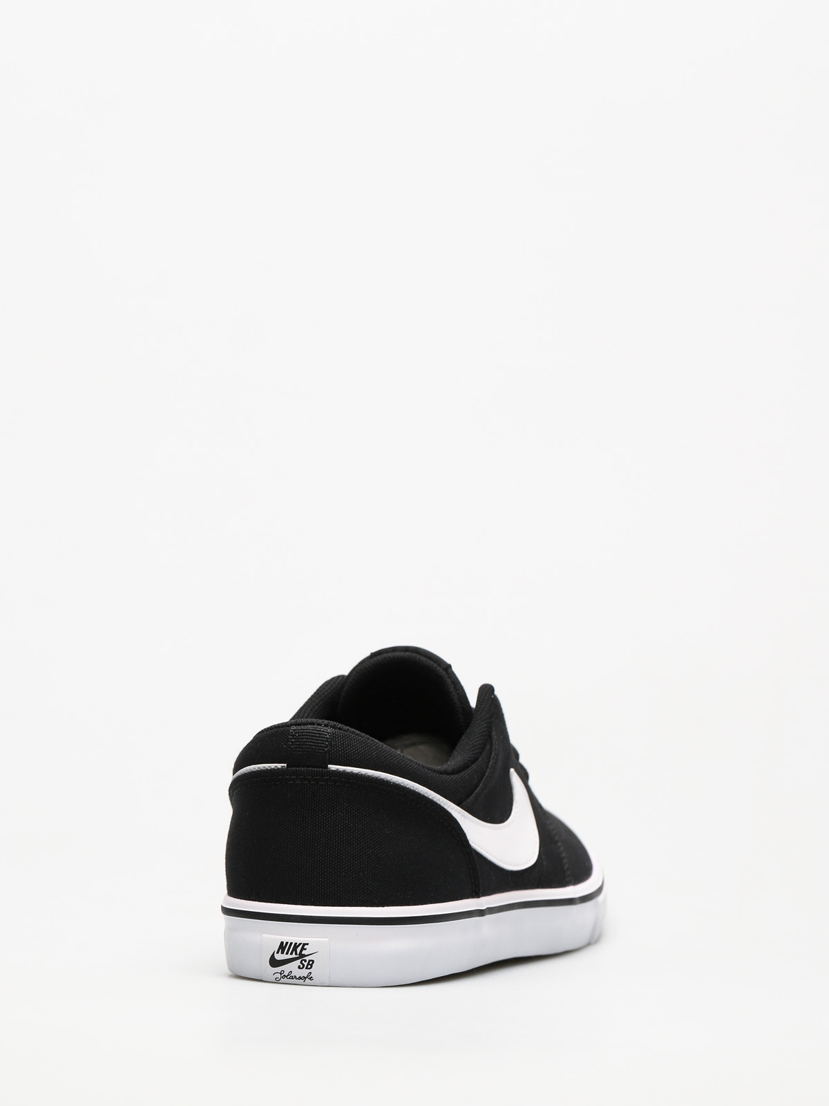 Nike SB Shoes Sb Solarsoft Portmore II Canvas (black/white)