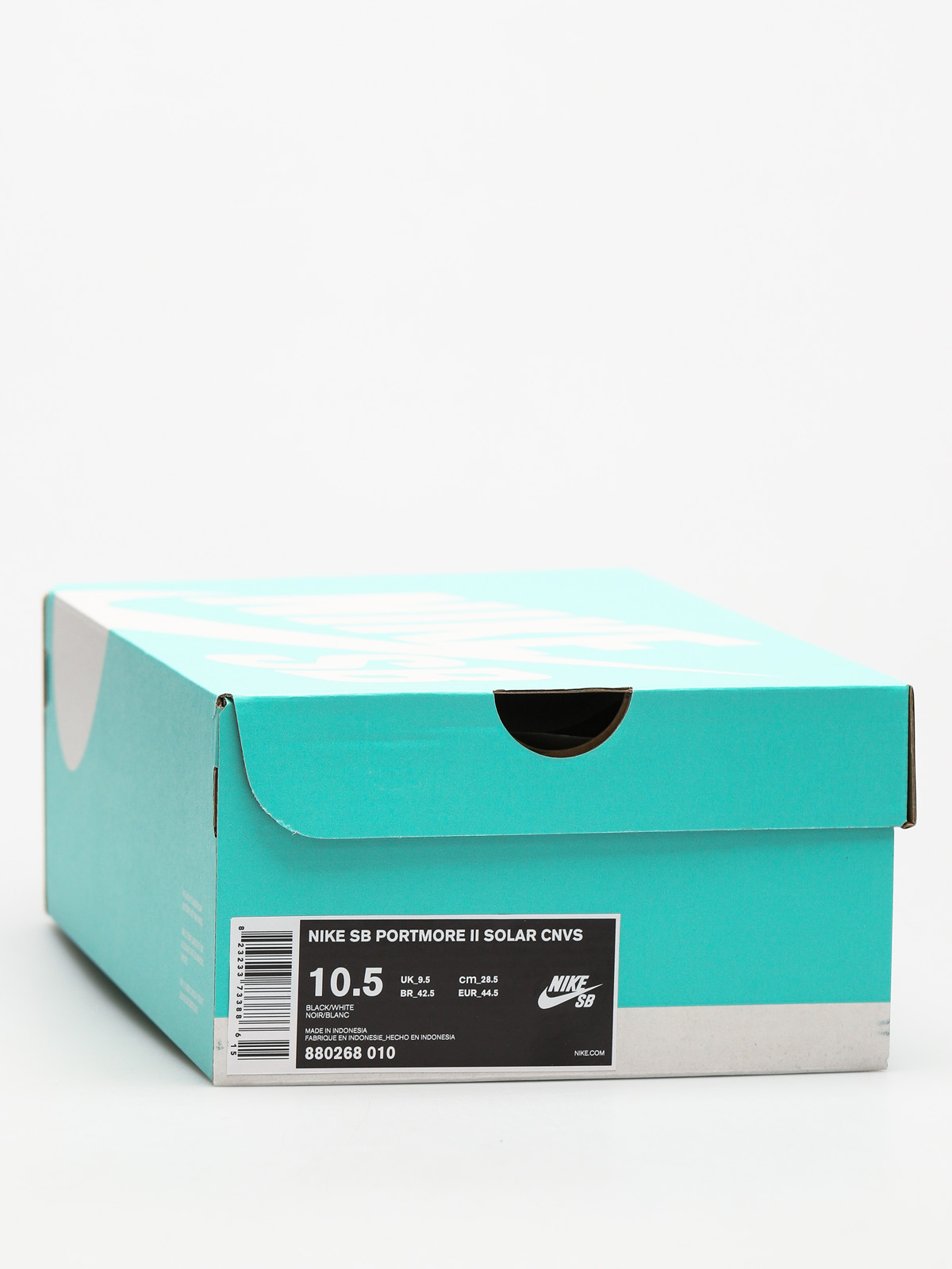 Nike SB Shoes Sb Solarsoft Portmore II Canvas (black/white)