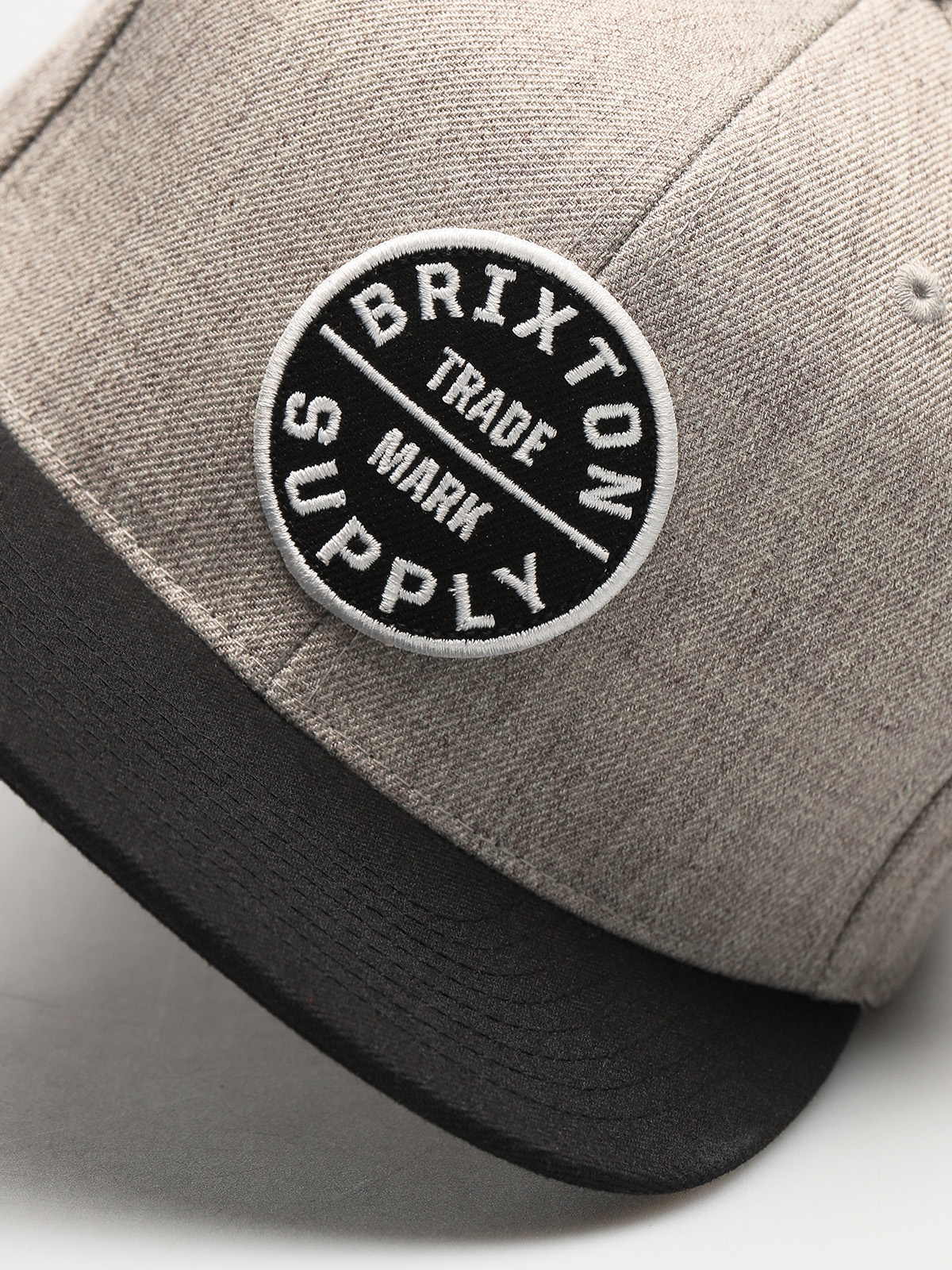 Brixton Cap Oath III Snap (heather grey/black)
