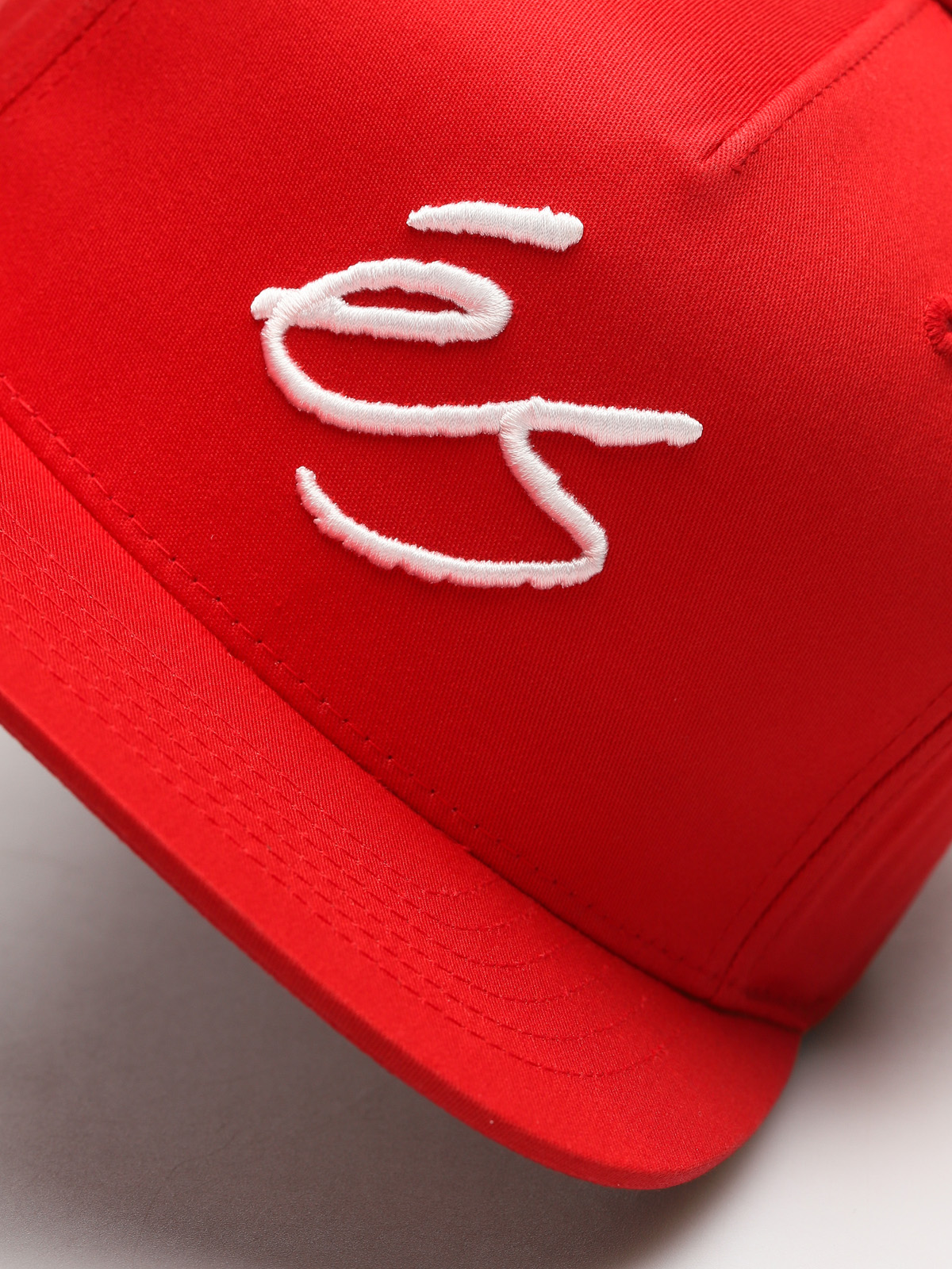 Es Cap Script Strapback ZD (red)