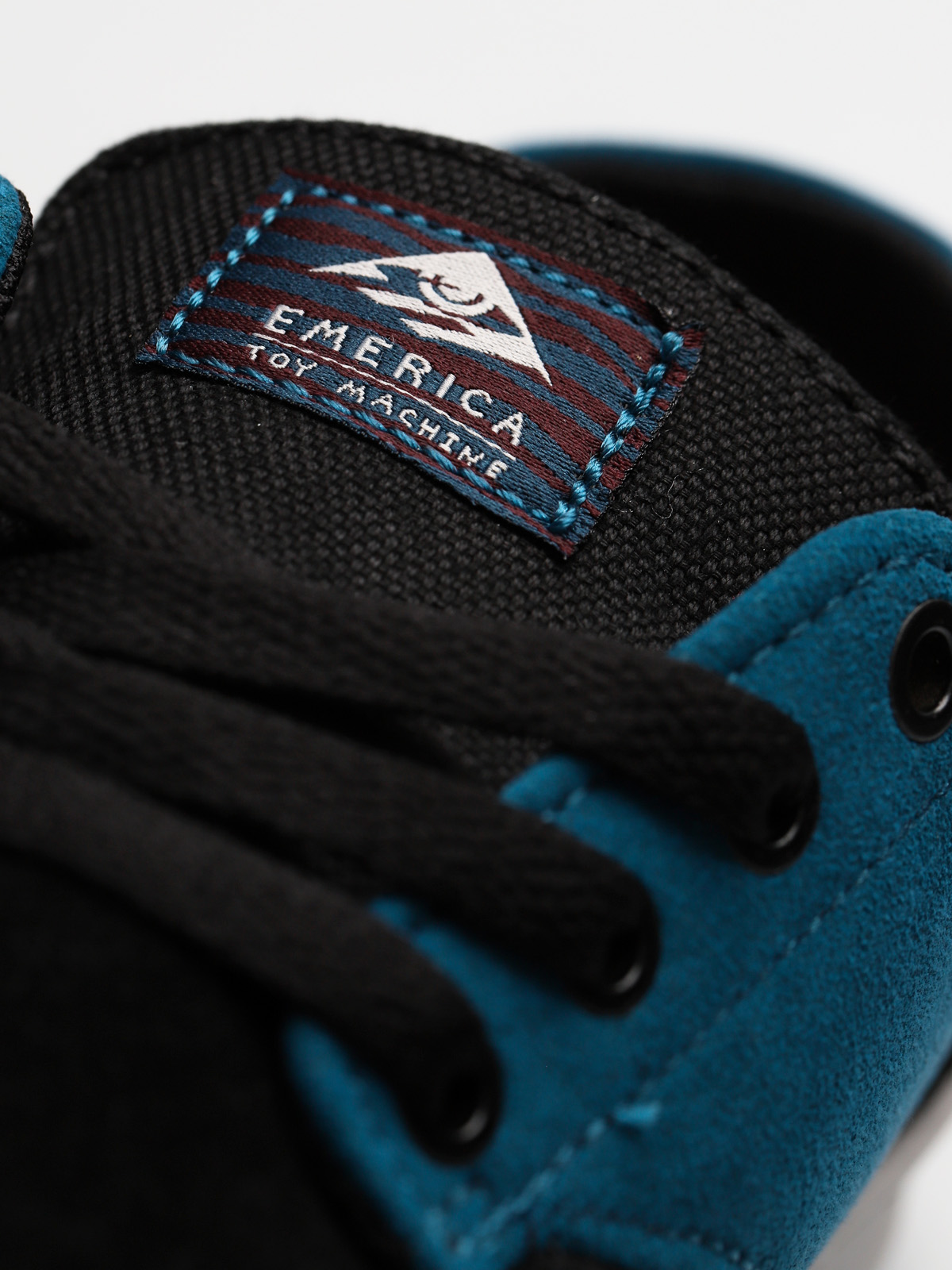 Emerica Shoes The Romero Laced X Toy Machine (black/turquoise)