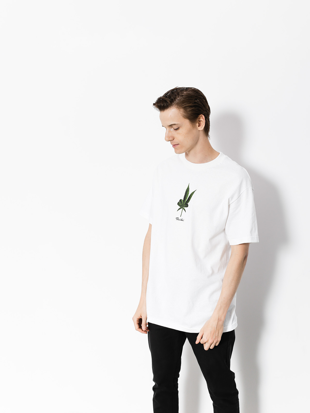 Primitive T-shirt Green Peace (white)