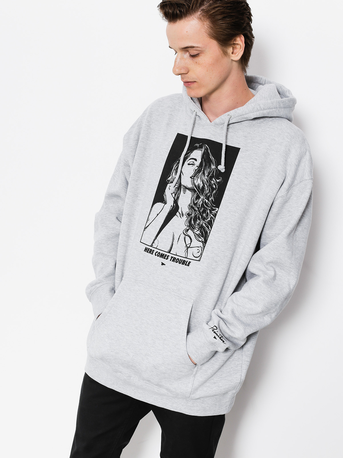 Primitive Hoodie Sabine HD (grey heather)