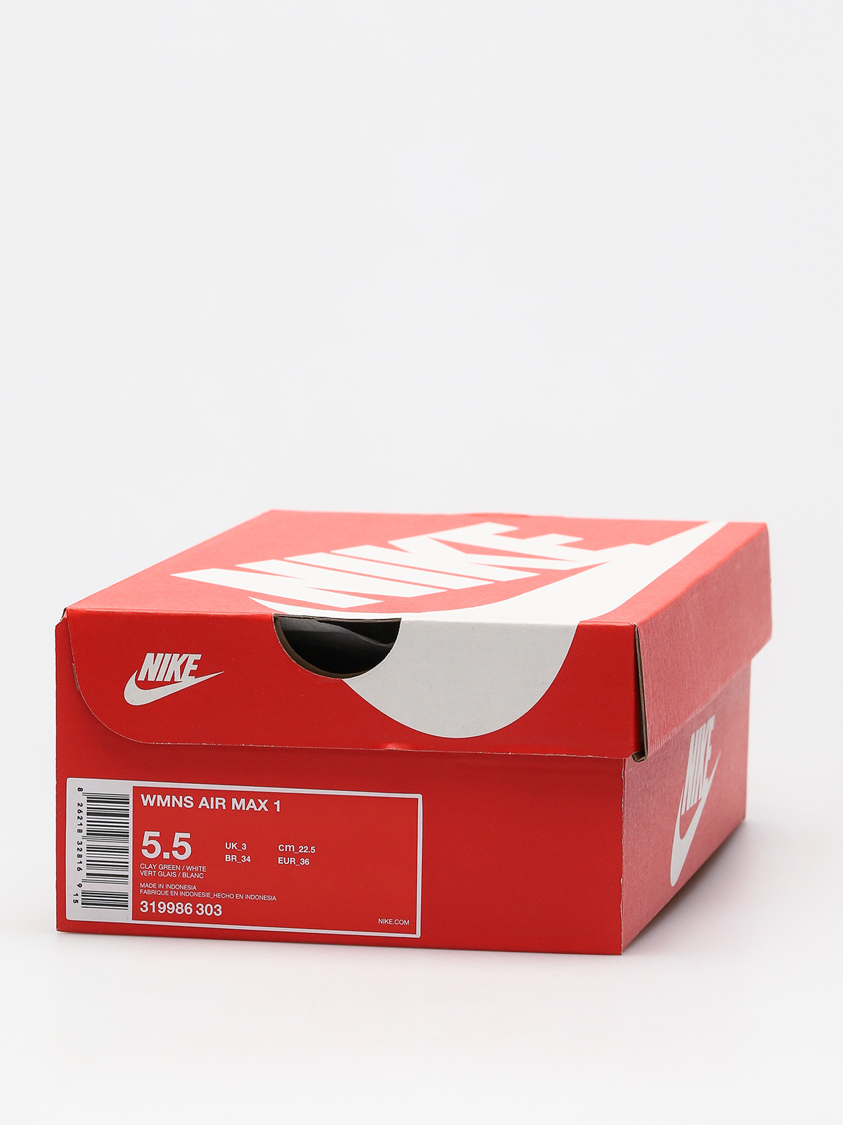 Nike Air Max 1 Shoes Wmn (clay green/white)