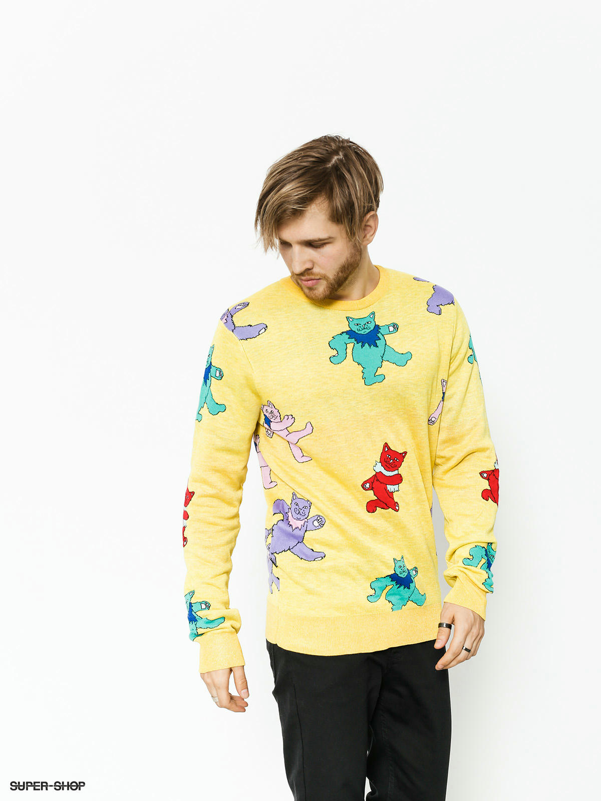 RipNDip Sweater Dancing Nerm Knit (banana)