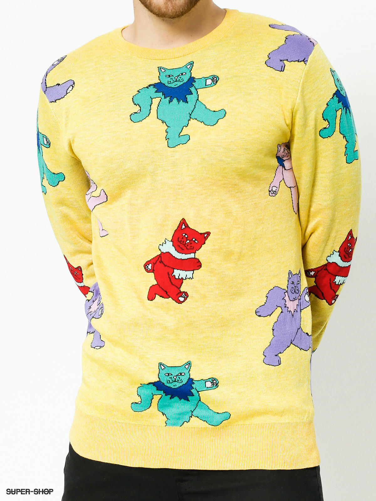 LサイズDancing Nerm Knit Sweater ripndip banana - st-vnb.nl