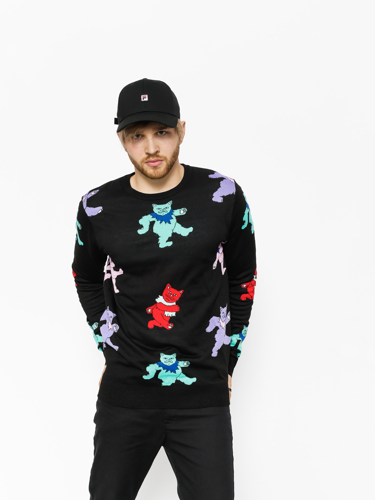RipNDip Sweater Dancing Nerm Knit (black)