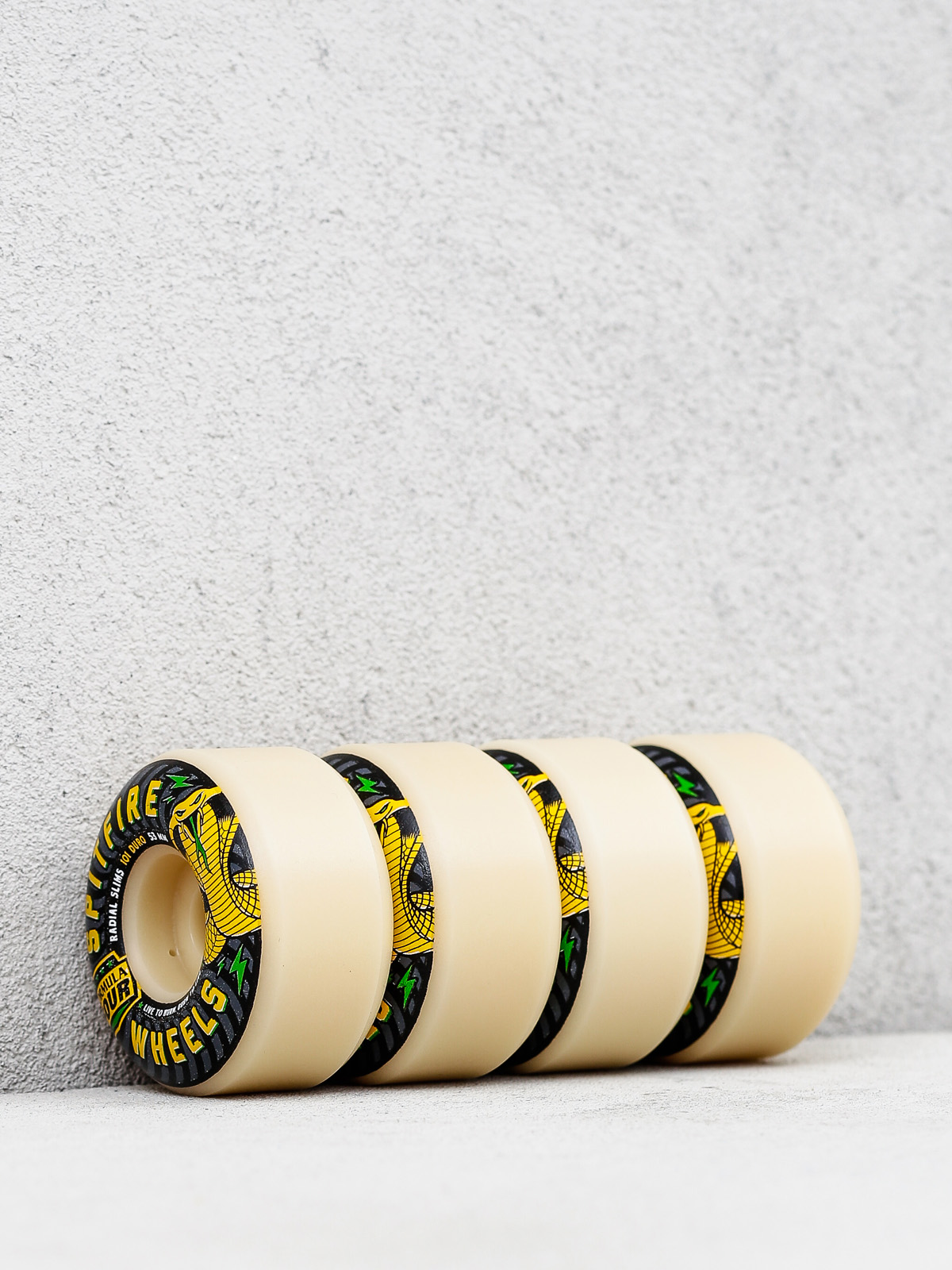 Spitfire Wheels Formula Four 101 Duro Radial Slims Speed (natural/gold)