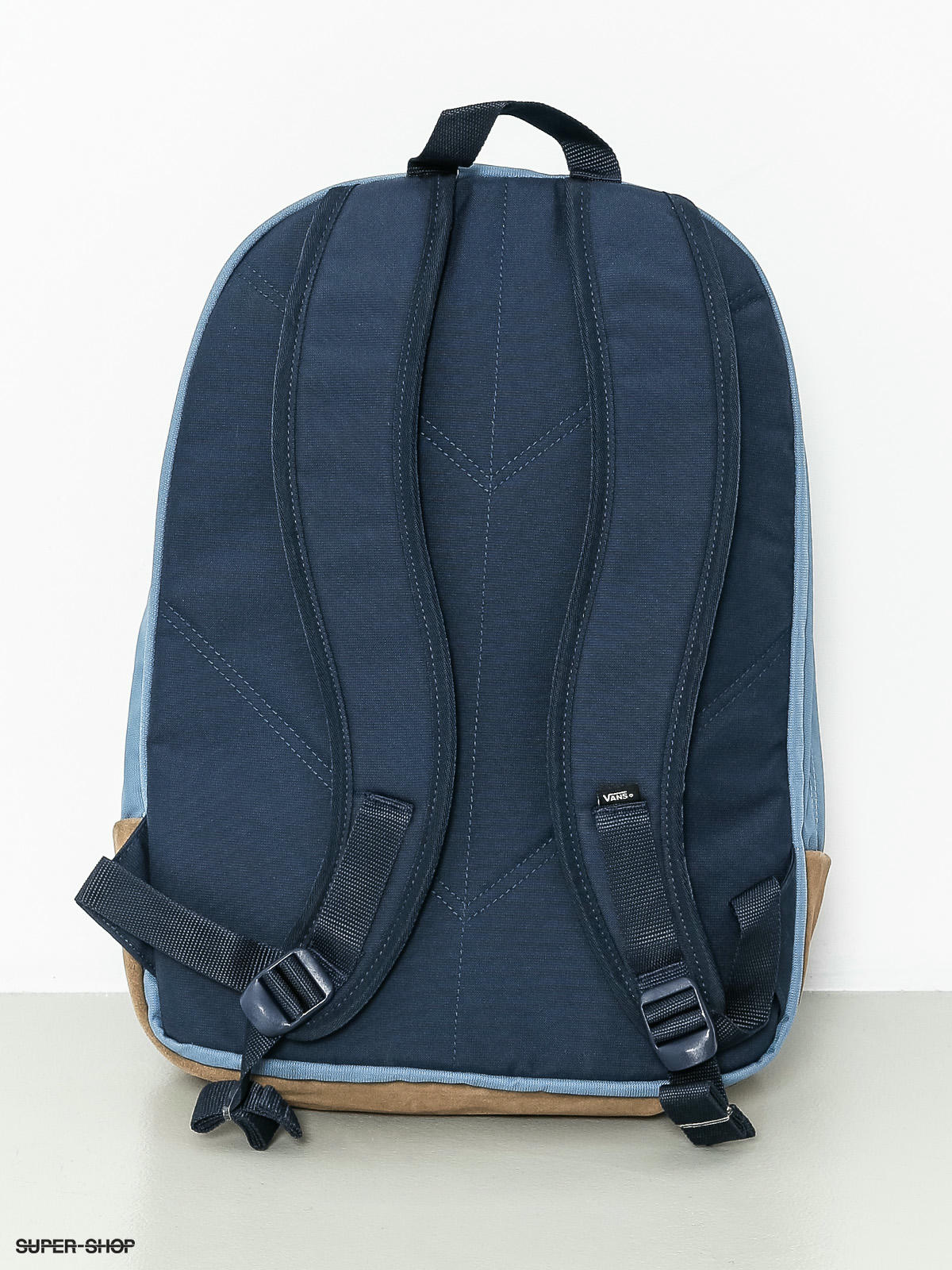 vans backpack denim