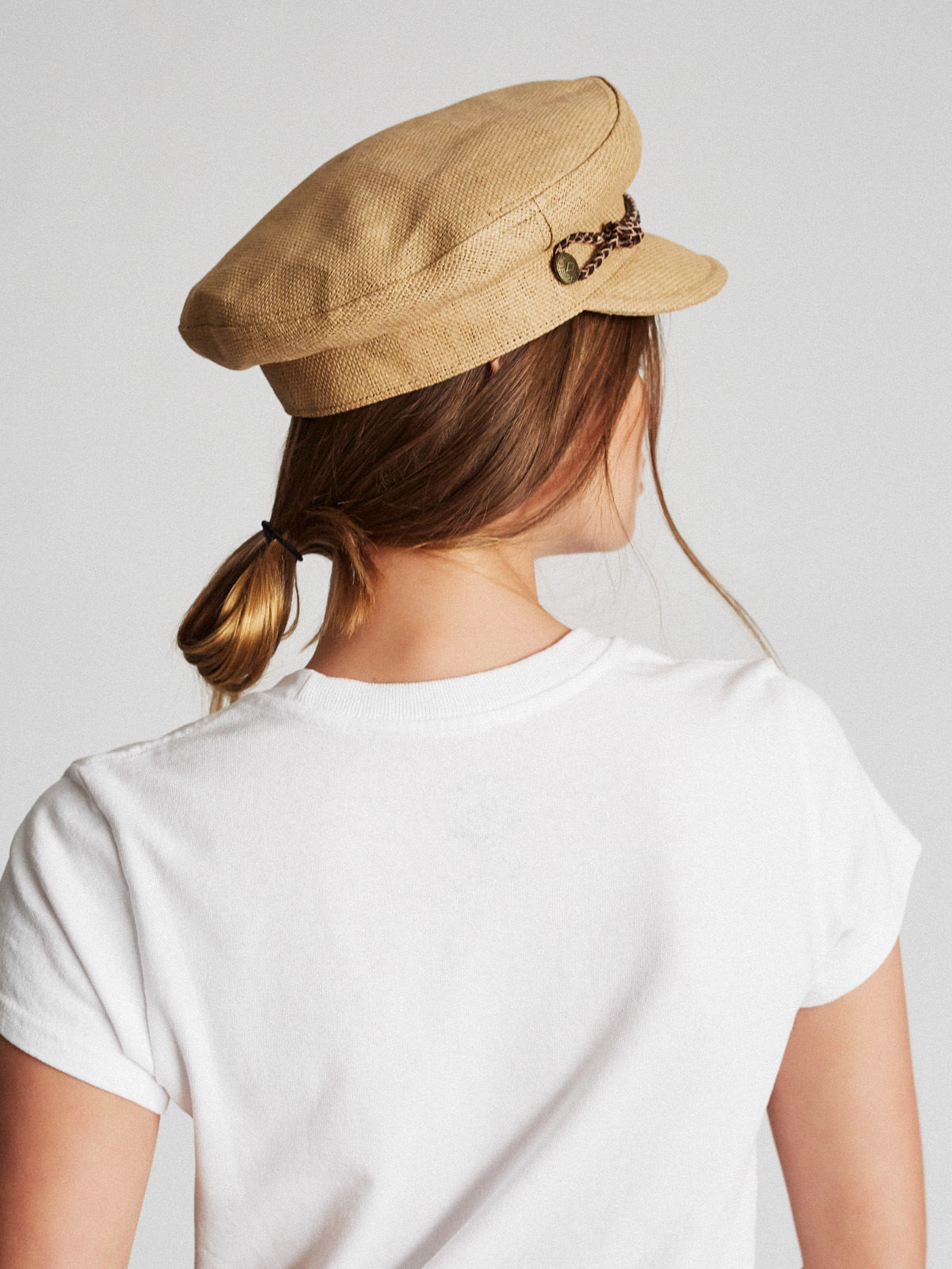 Brixton Fisherman cap Kayla Straw Wmn - brown (tan) display picture 3