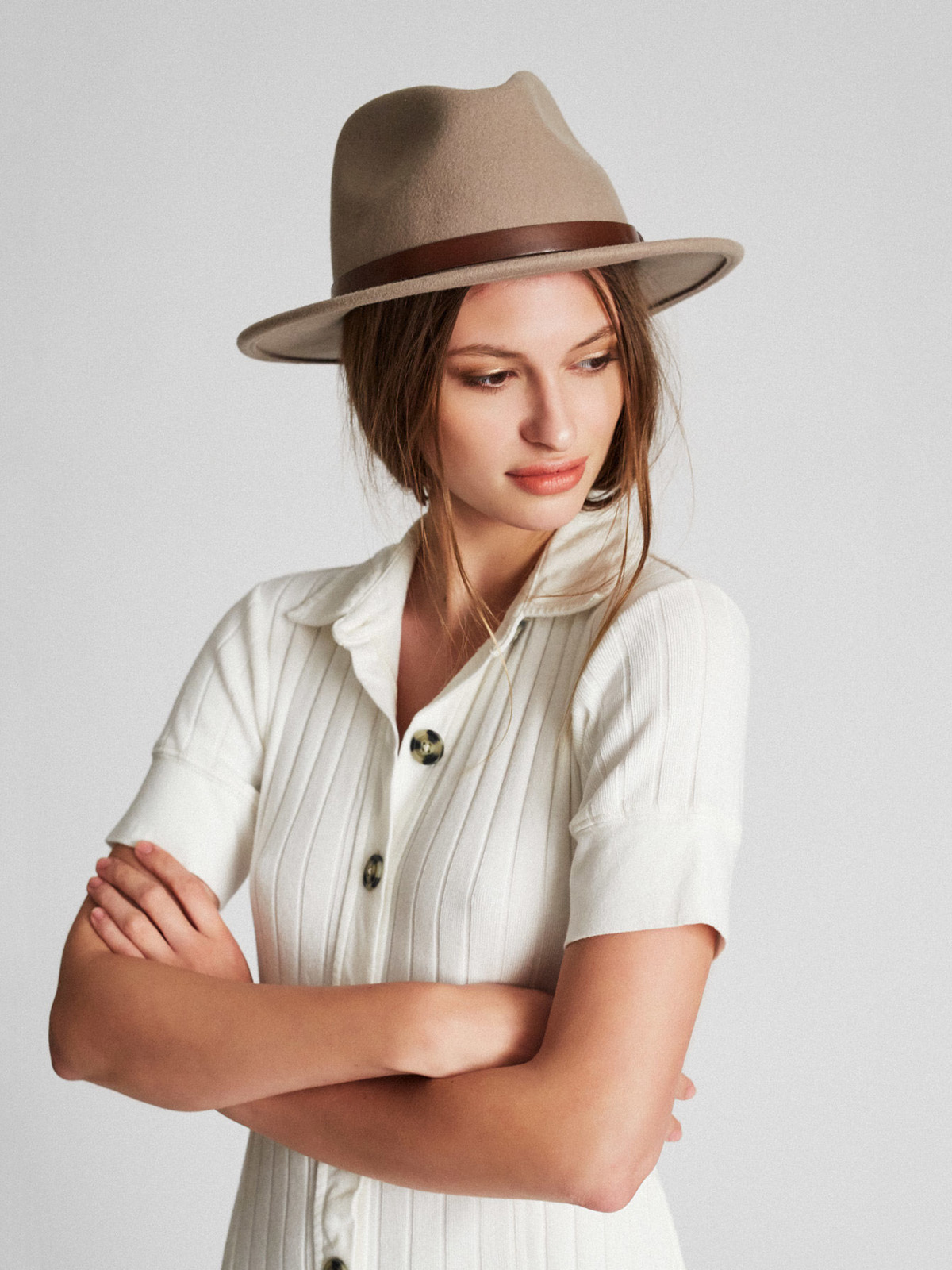 Brixton Hat Messer Fedora (lttan)