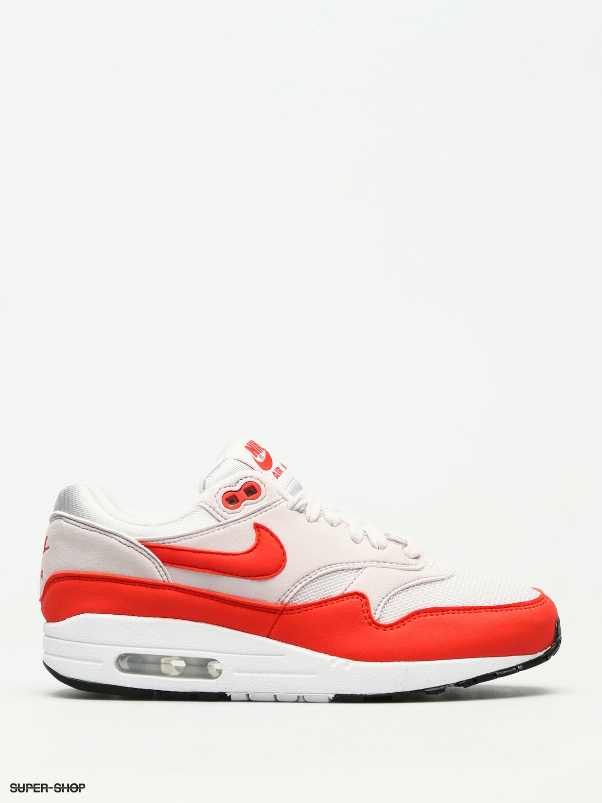 air max 1 red white grey