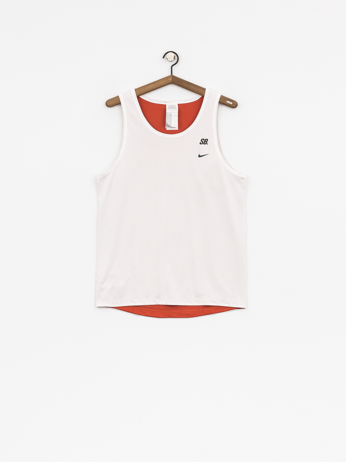 Nike SB Tank top Sb Dry Mesh (white/vintage coral/deep jungle)