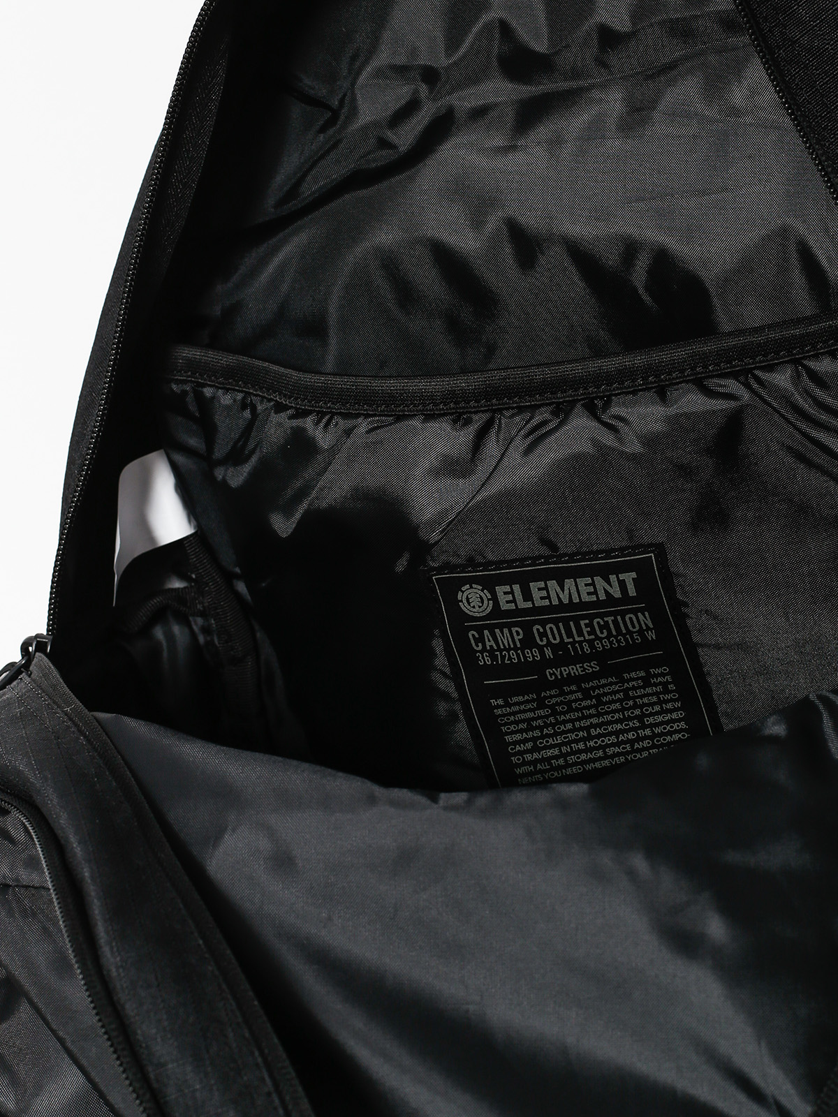 Element Backpack Cypress (all black)