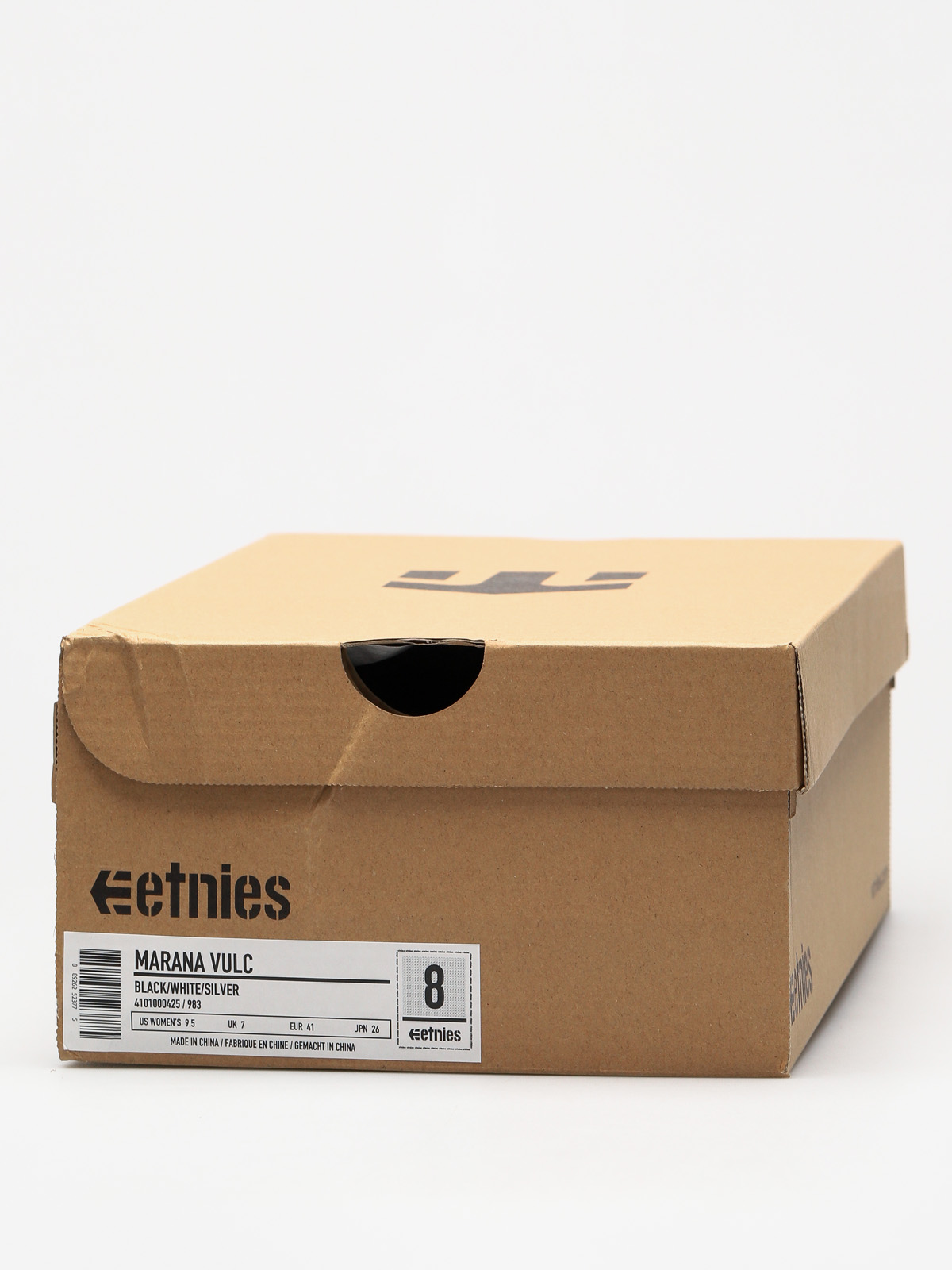 Etnies Shoes Marana Vulc (black/white/silver)