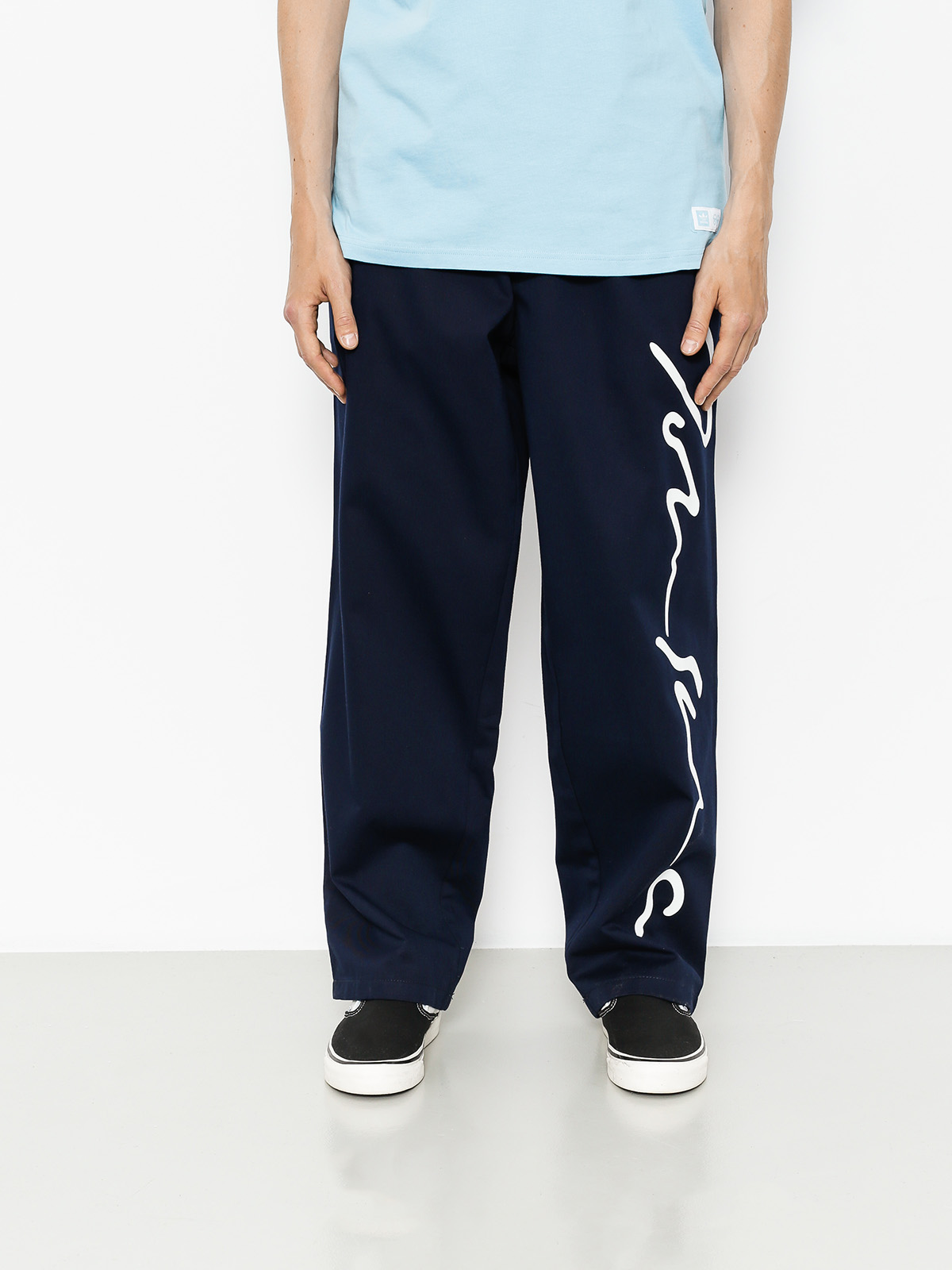 Polar Skate Pants Surf (navy/screen print)
